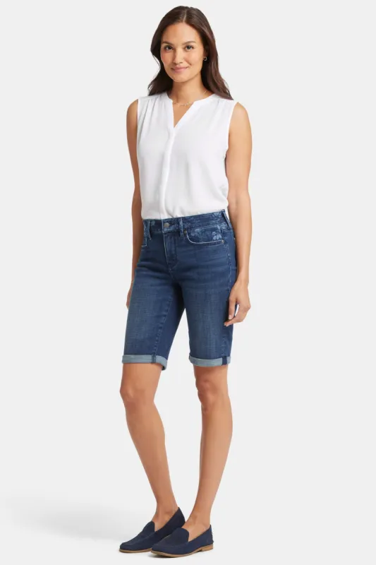 Briella 11 Inch Denim Shorts - Olympus sold by NYDJ