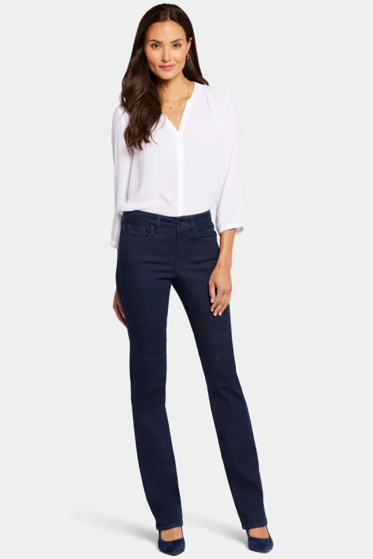 Marilyn Straight Jeans In Long Inseam - Rinse sold by NYDJ