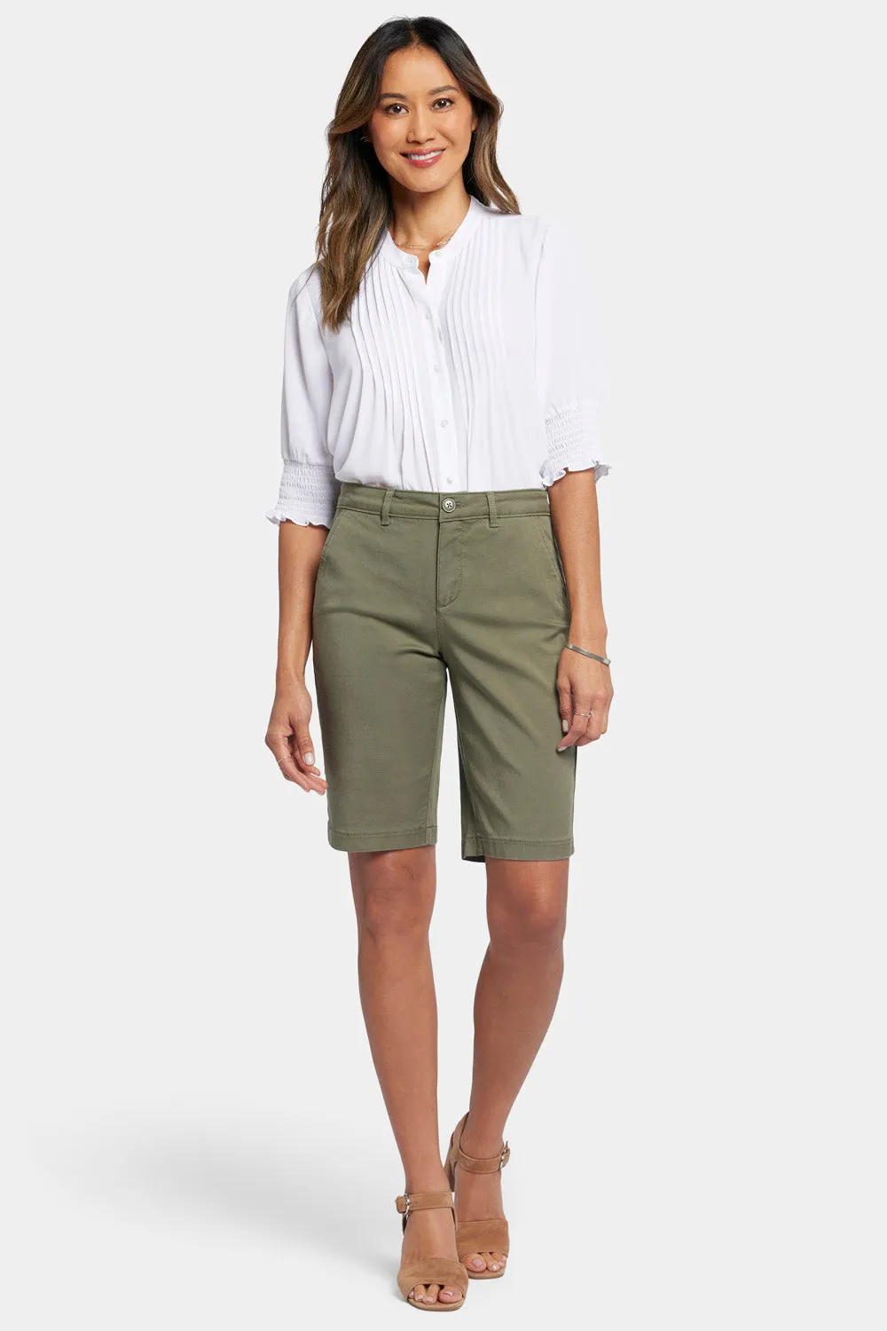 Bermuda Shorts - Avocado sold by NYDJ