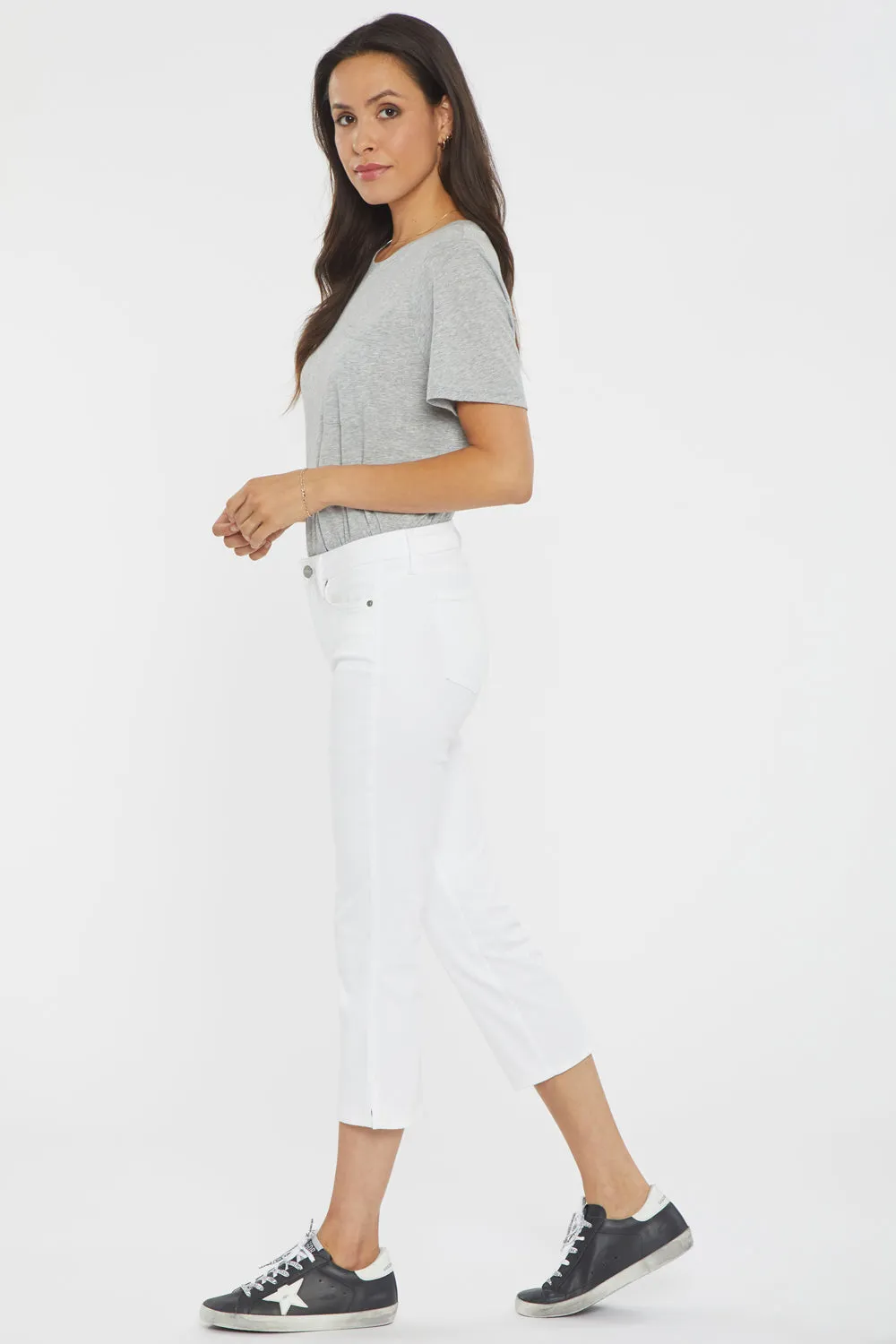 Chloe Capri Jeans - Optic White sold by NYDJ product image thumbnail 5
