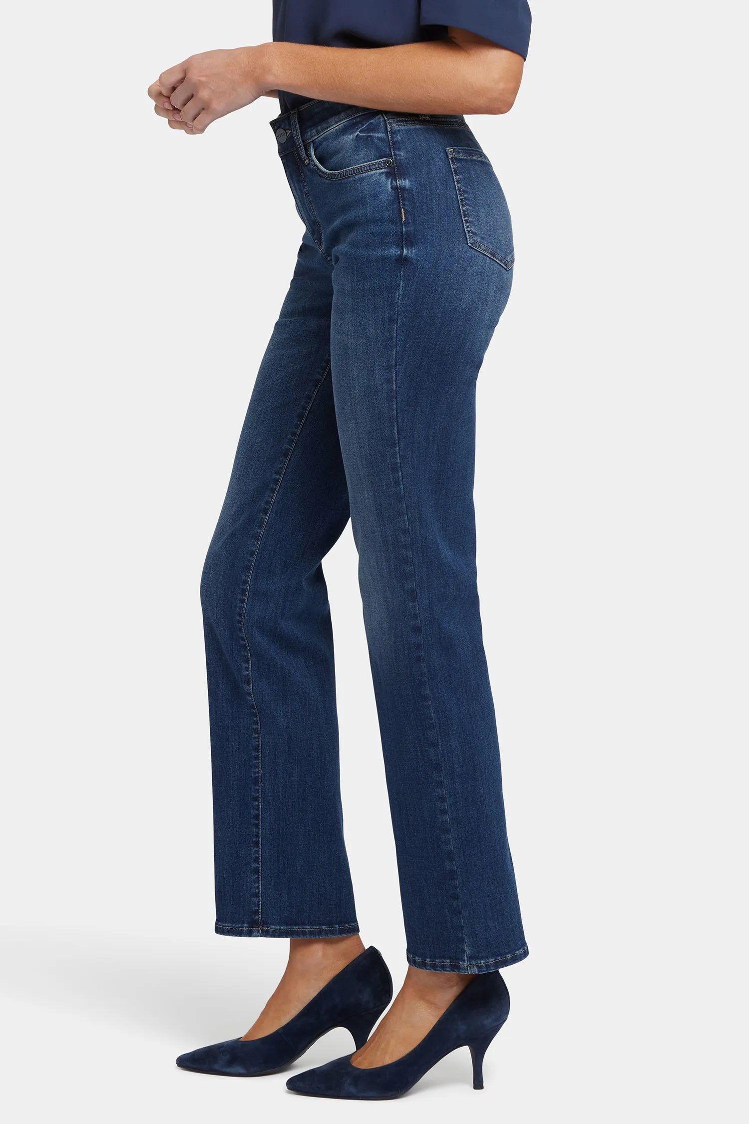 Marilyn Straight Jeans - Rio Rapids sold by NYDJ product image thumbnail 3