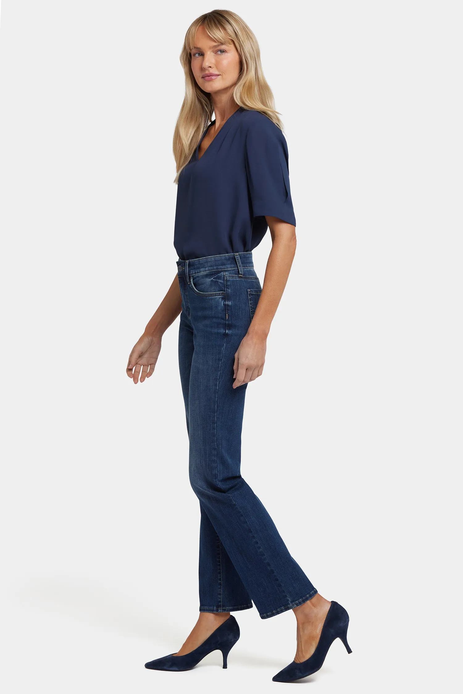 Marilyn Straight Jeans - Rio Rapids sold by NYDJ product image thumbnail 5