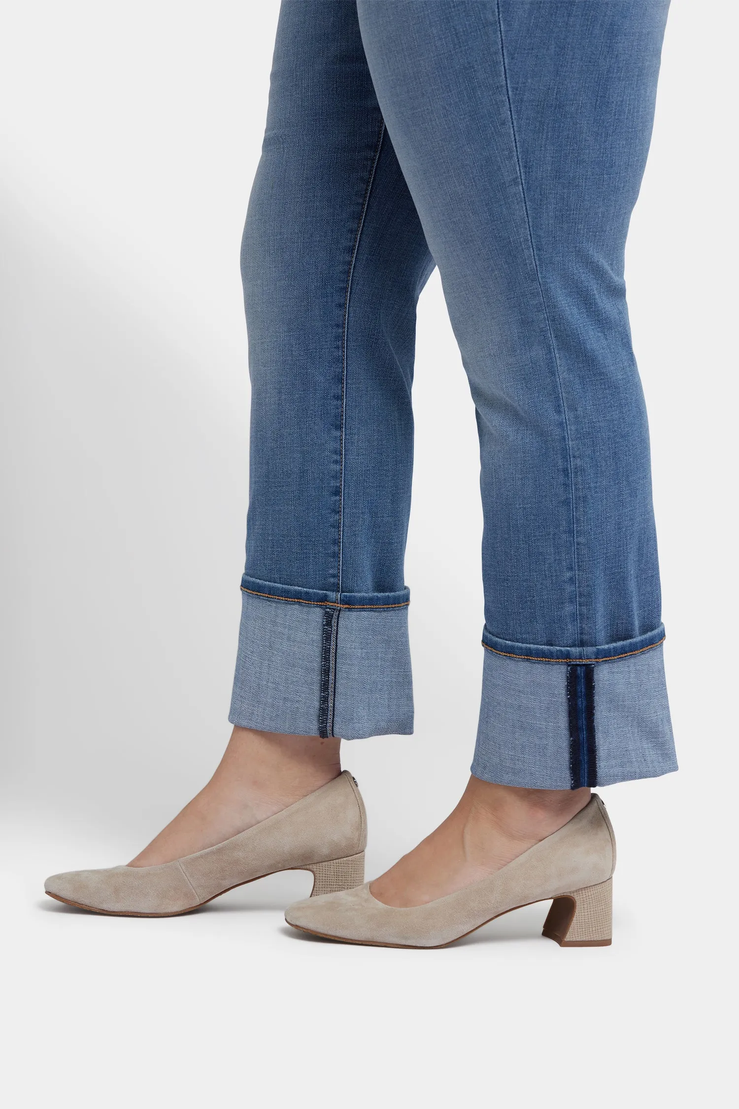 Marilyn Straight Jeans In Plus Size - Barcelona Breeze sold by NYDJ product image thumbnail 5