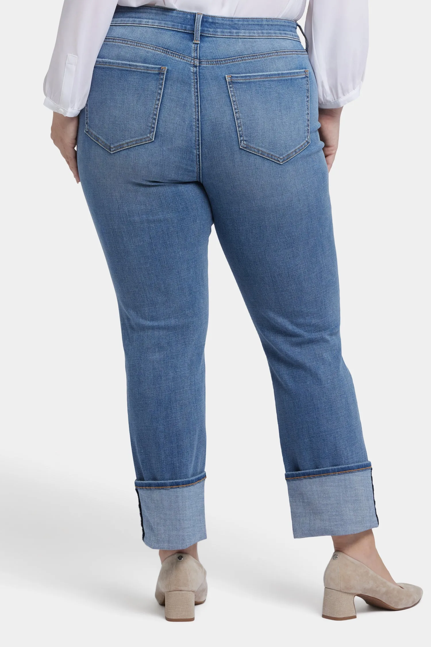 Marilyn Straight Jeans In Plus Size - Barcelona Breeze sold by NYDJ product image thumbnail 2