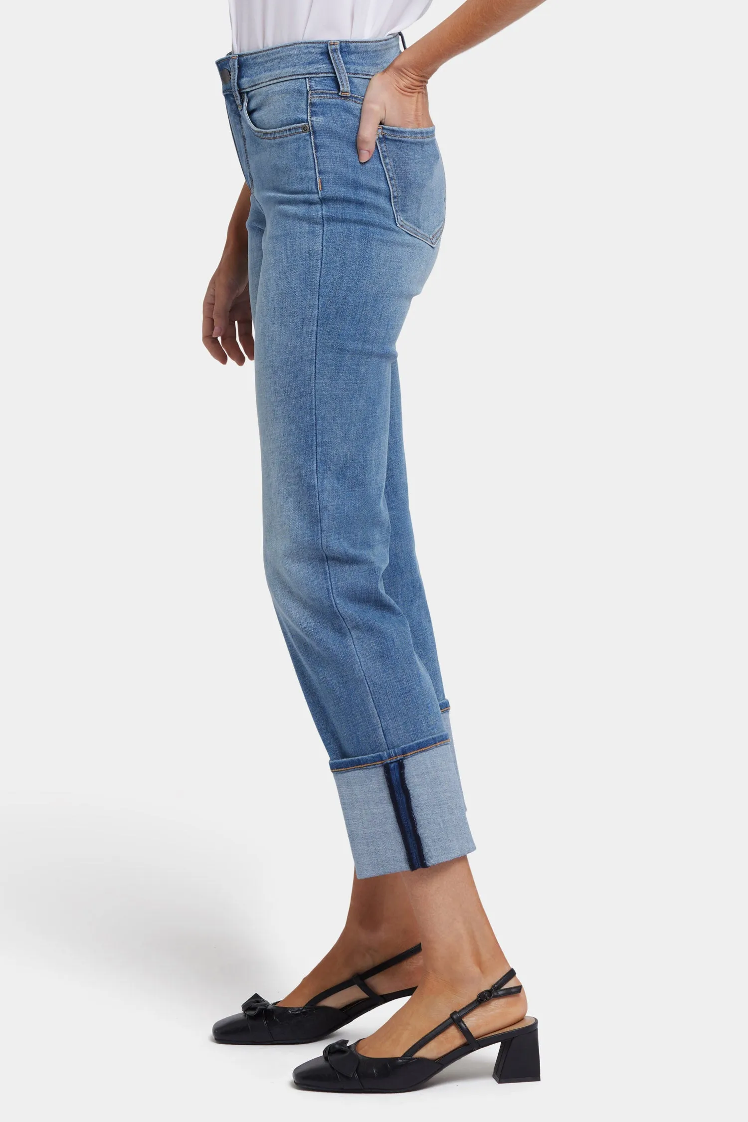 Marilyn Straight Jeans - Barcelona Breeze sold by NYDJ product image thumbnail 3