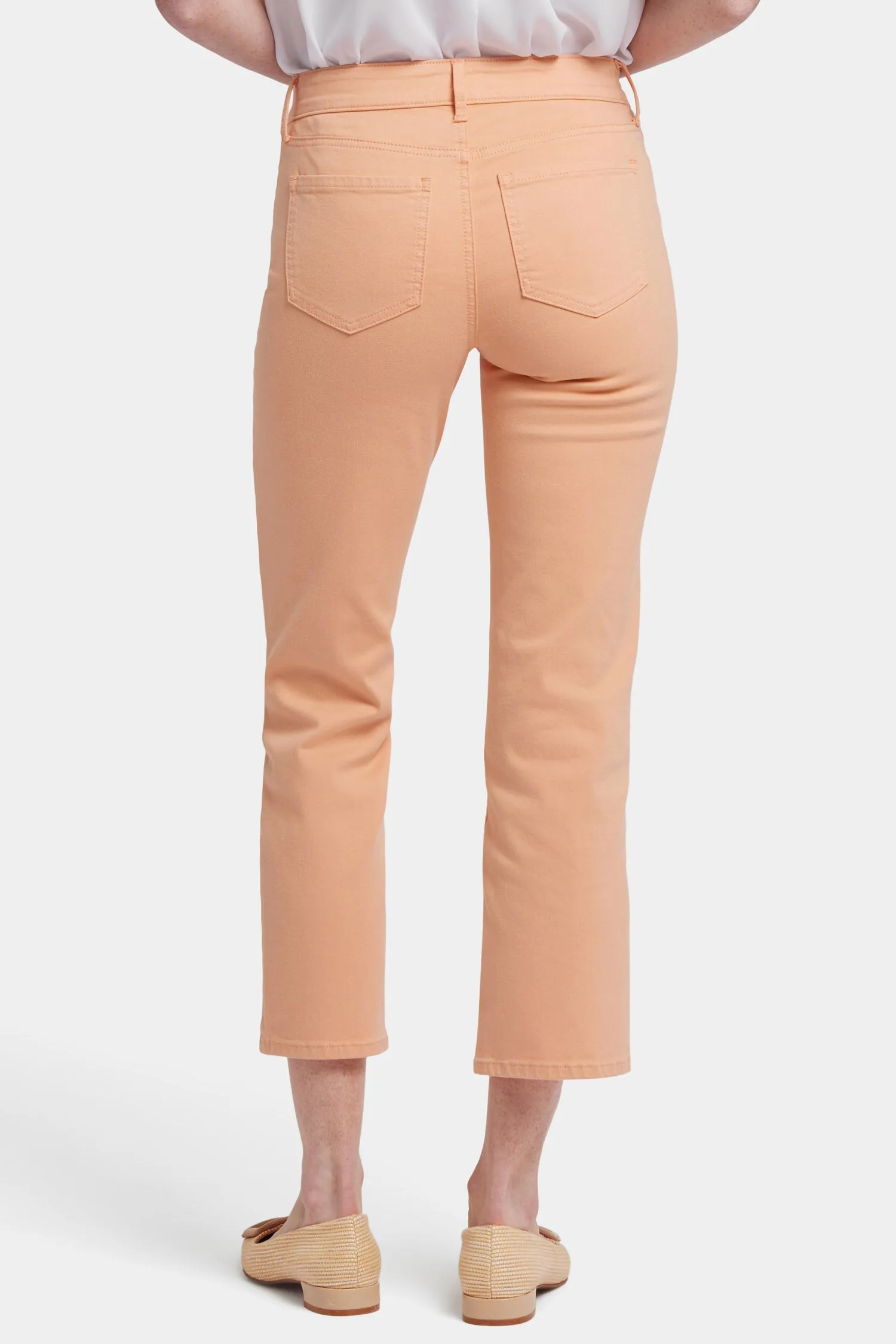 Marilyn Straight Ankle Jeans - Apricot Nectar sold by NYDJ product image thumbnail 2