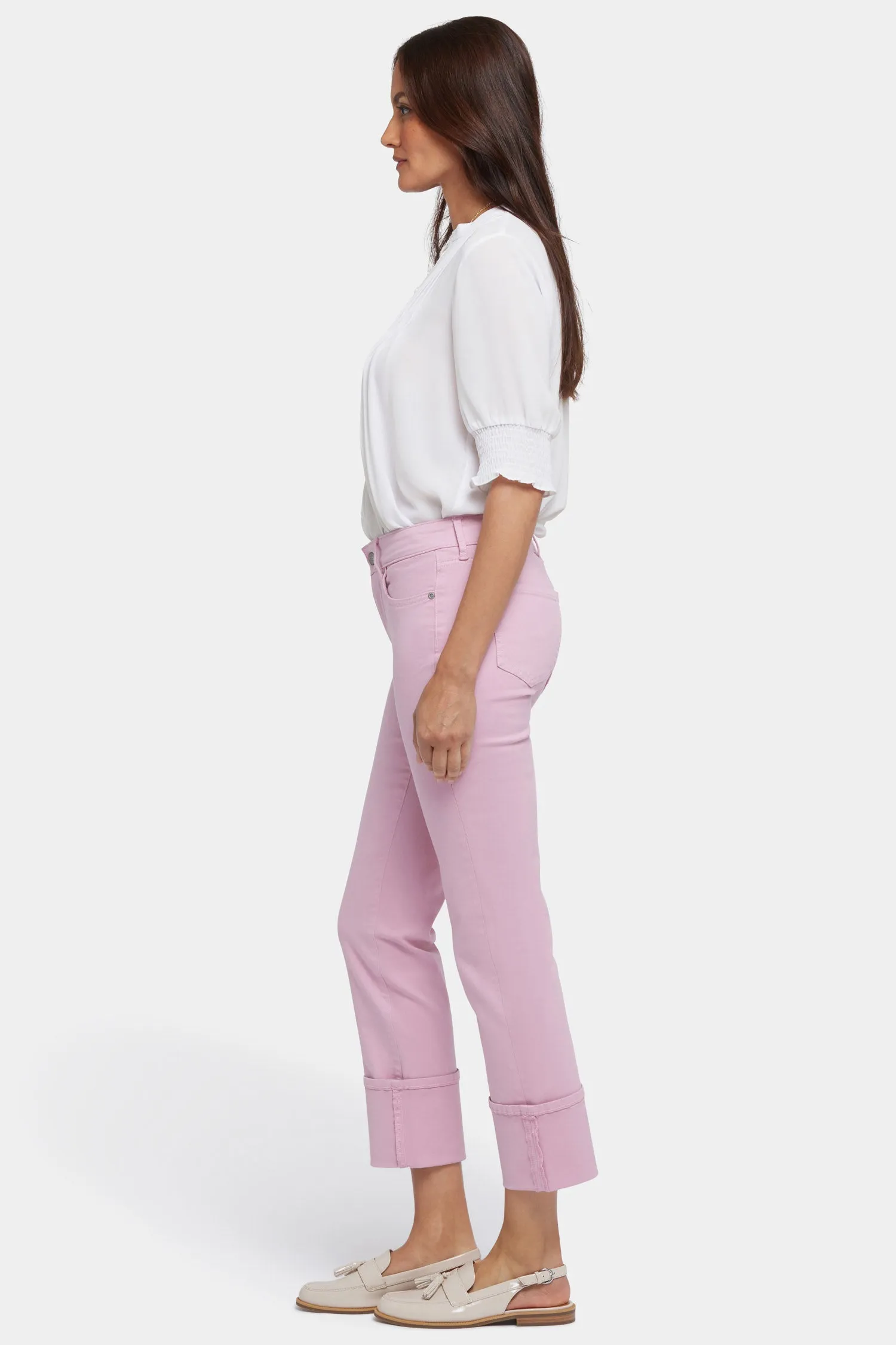 Marilyn Straight Jeans - Pink Nectar sold by NYDJ product image thumbnail 5
