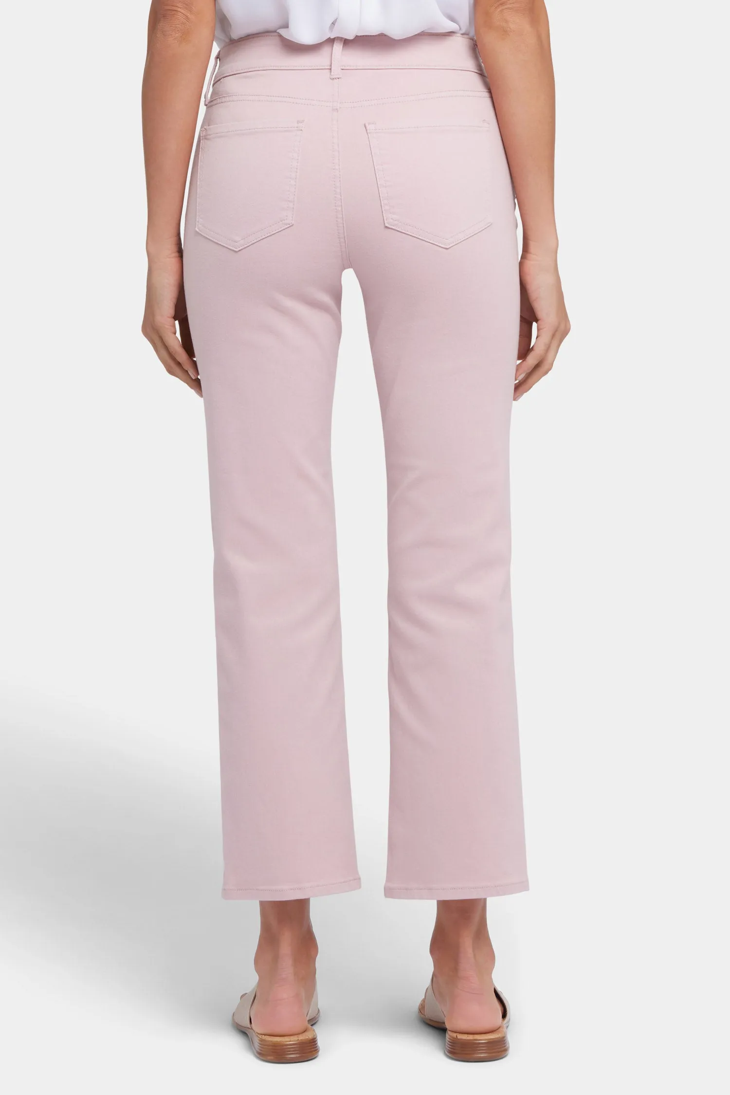 Marilyn Straight Ankle Jeans - Pale Mauve sold by NYDJ product image thumbnail 2