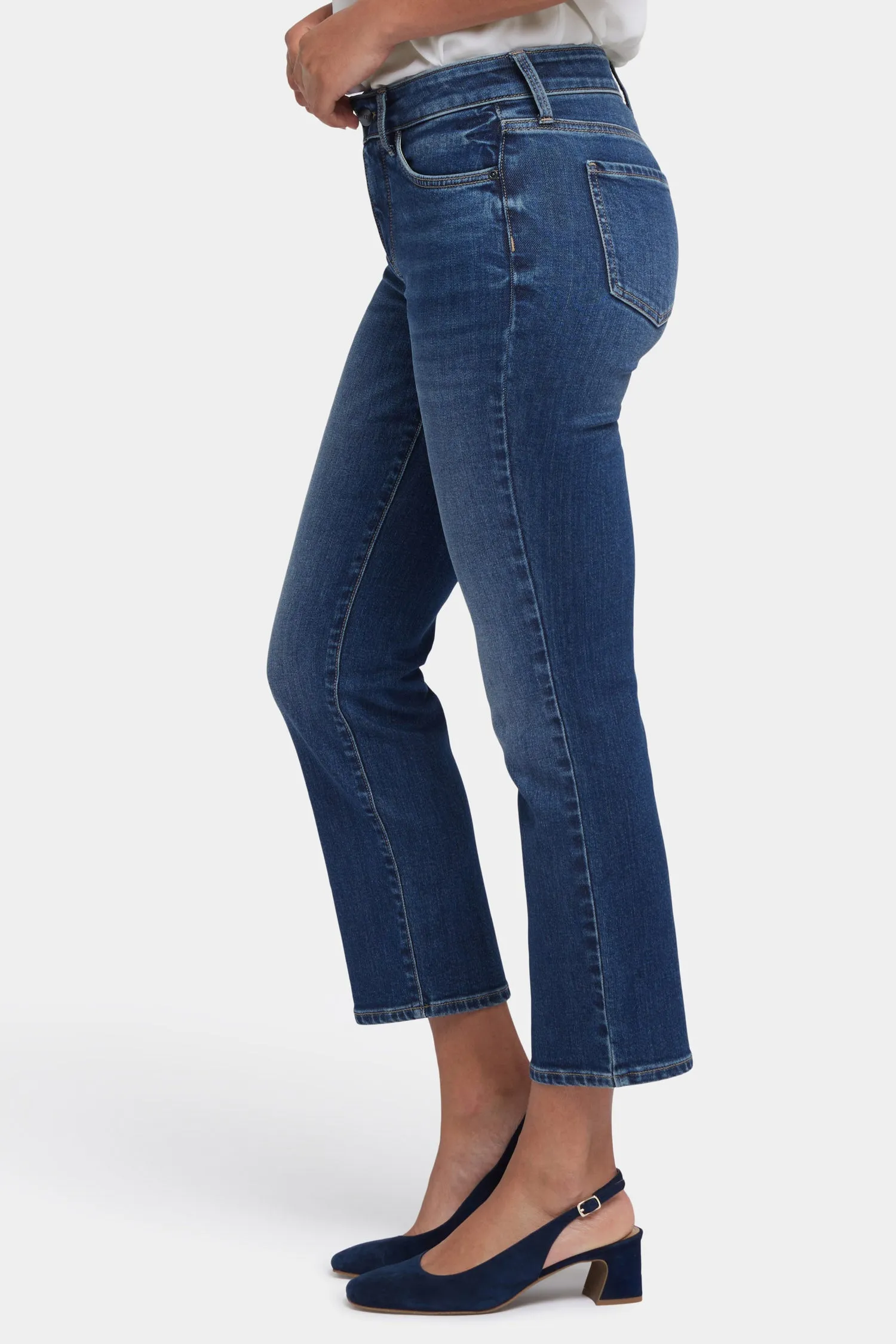 Marilyn Straight Ankle Jeans - Rio Rapids sold by NYDJ product image thumbnail 3