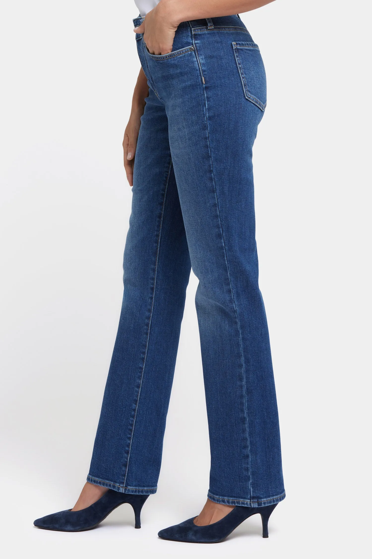 Marilyn Straight Jeans - Asturia Shore sold by NYDJ product image thumbnail 3