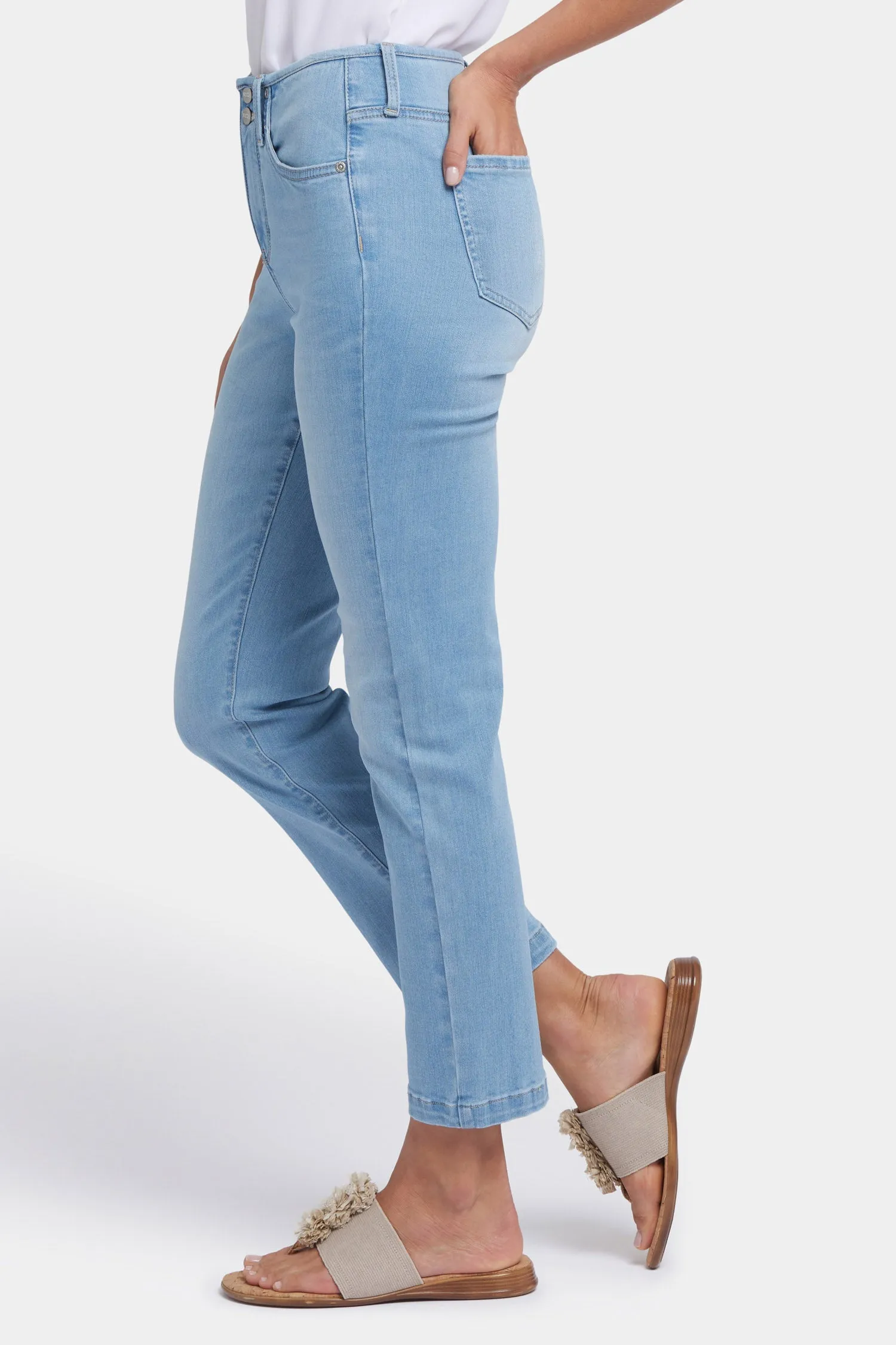 Sheri Slim Ankle Jeans - Canary Beach sold by NYDJ product image thumbnail 3
