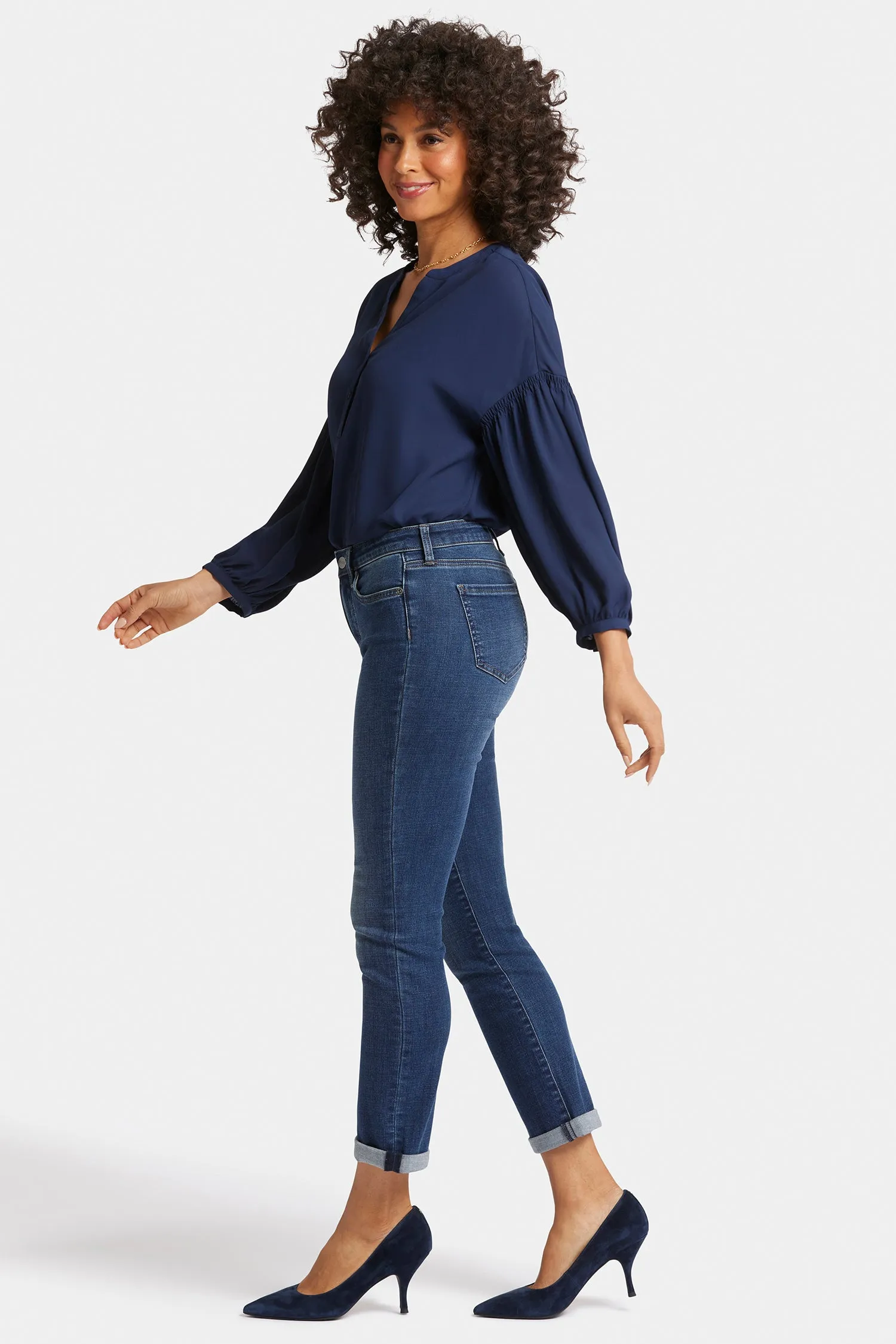 Sheri Slim Ankle Jeans In Petite - Wellspring sold by NYDJ product image thumbnail 5