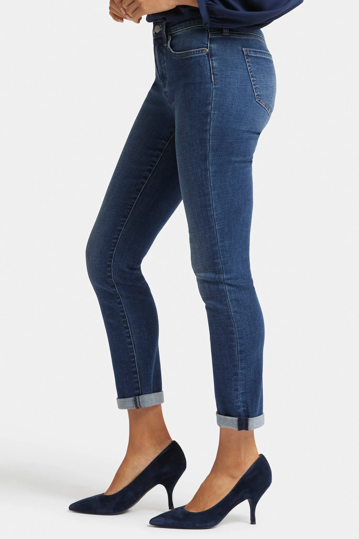 Sheri Slim Ankle Jeans In Petite - Wellspring sold by NYDJ product image thumbnail 3