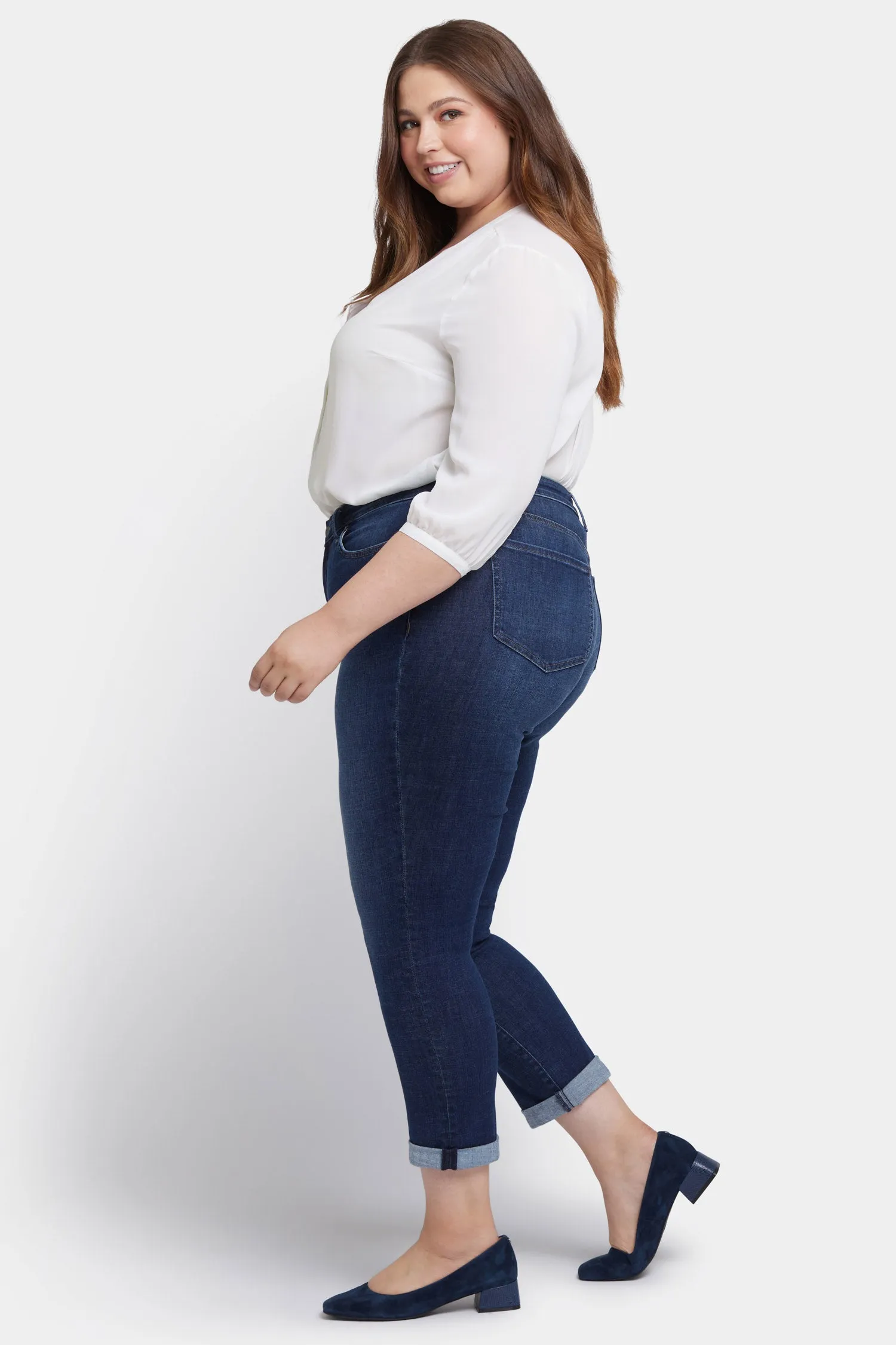 Sheri Slim Ankle Jeans In Plus Size - Wellspring sold by NYDJ product image thumbnail 5