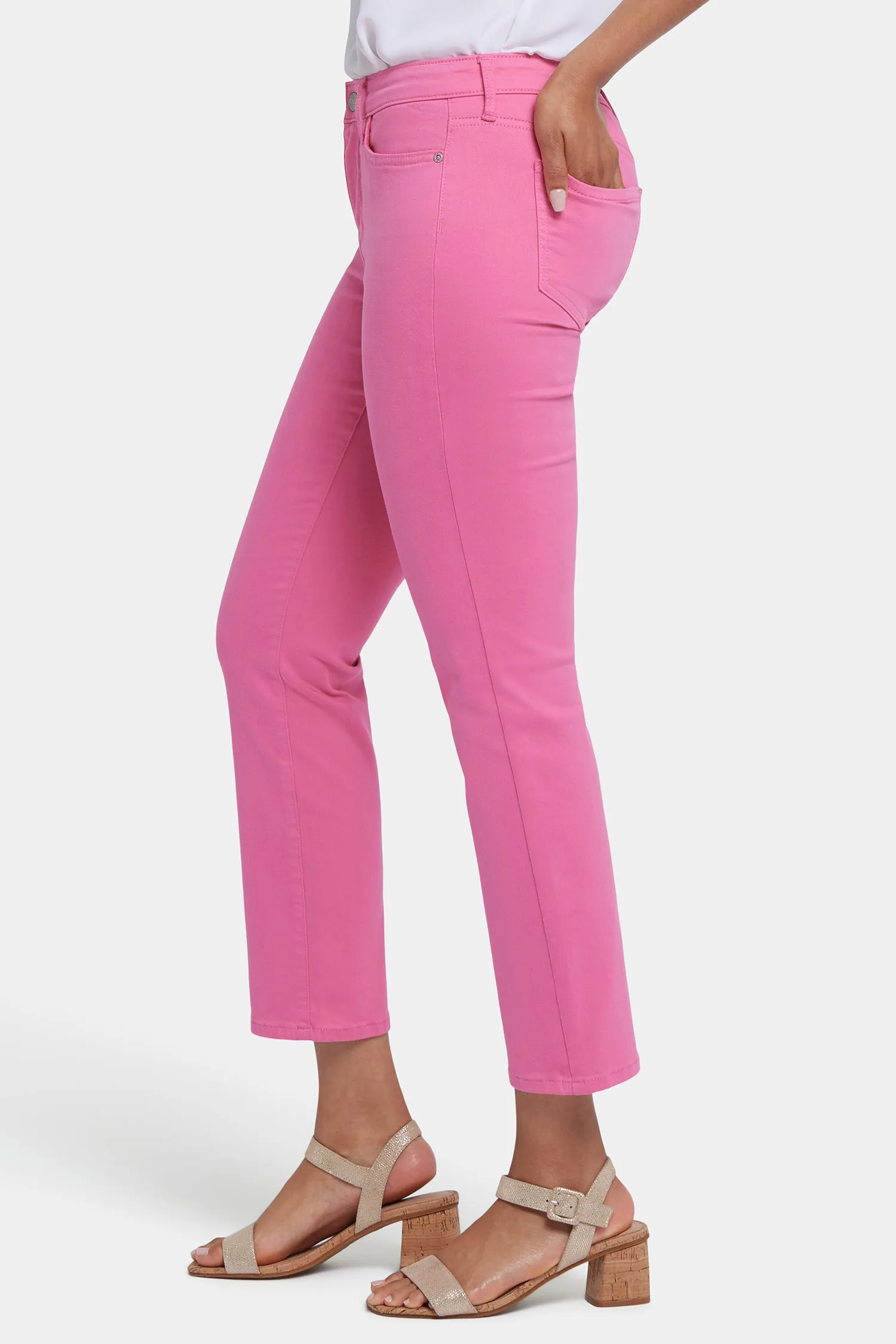 Sheri Slim Ankle Jeans - Honeysuckle sold by NYDJ product image thumbnail 3
