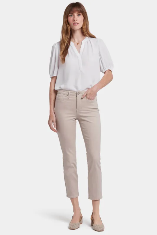 Sheri Slim Ankle Jeans - Feather sold by NYDJ