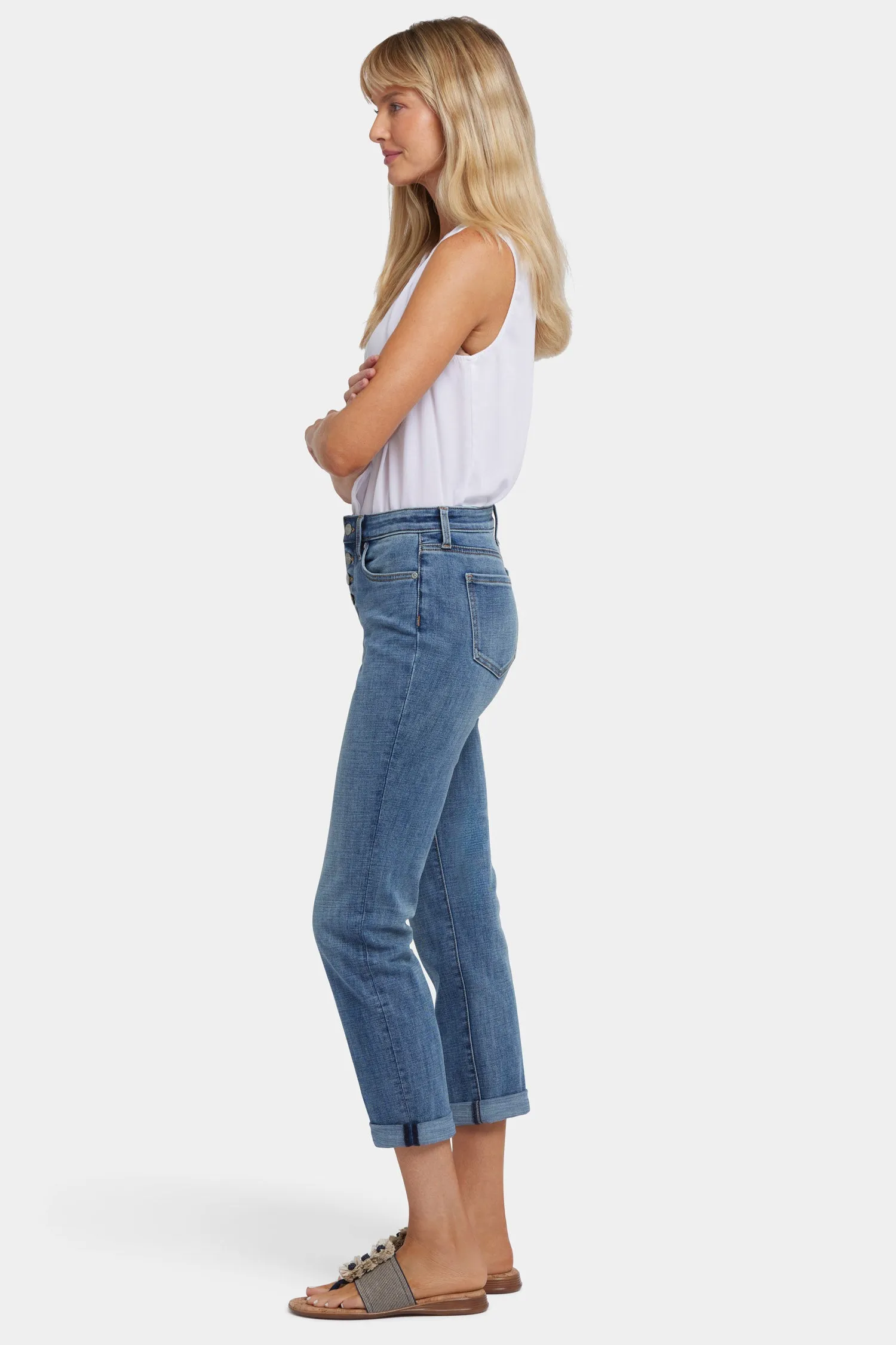 Sheri Slim Ankle Jeans - Majorca Bay sold by NYDJ product image thumbnail 5