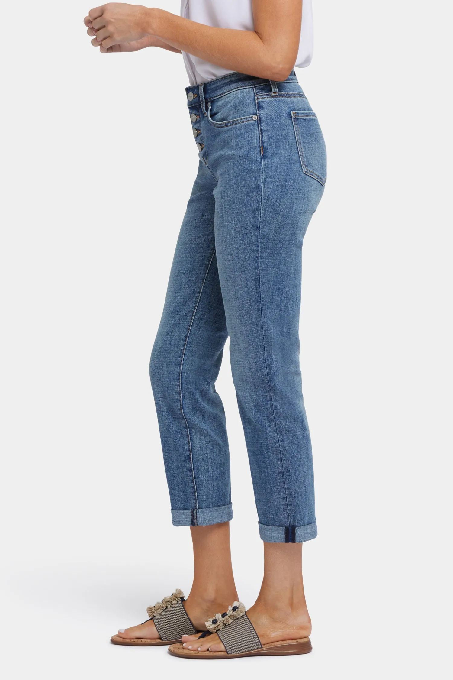 Sheri Slim Ankle Jeans - Majorca Bay sold by NYDJ product image thumbnail 3