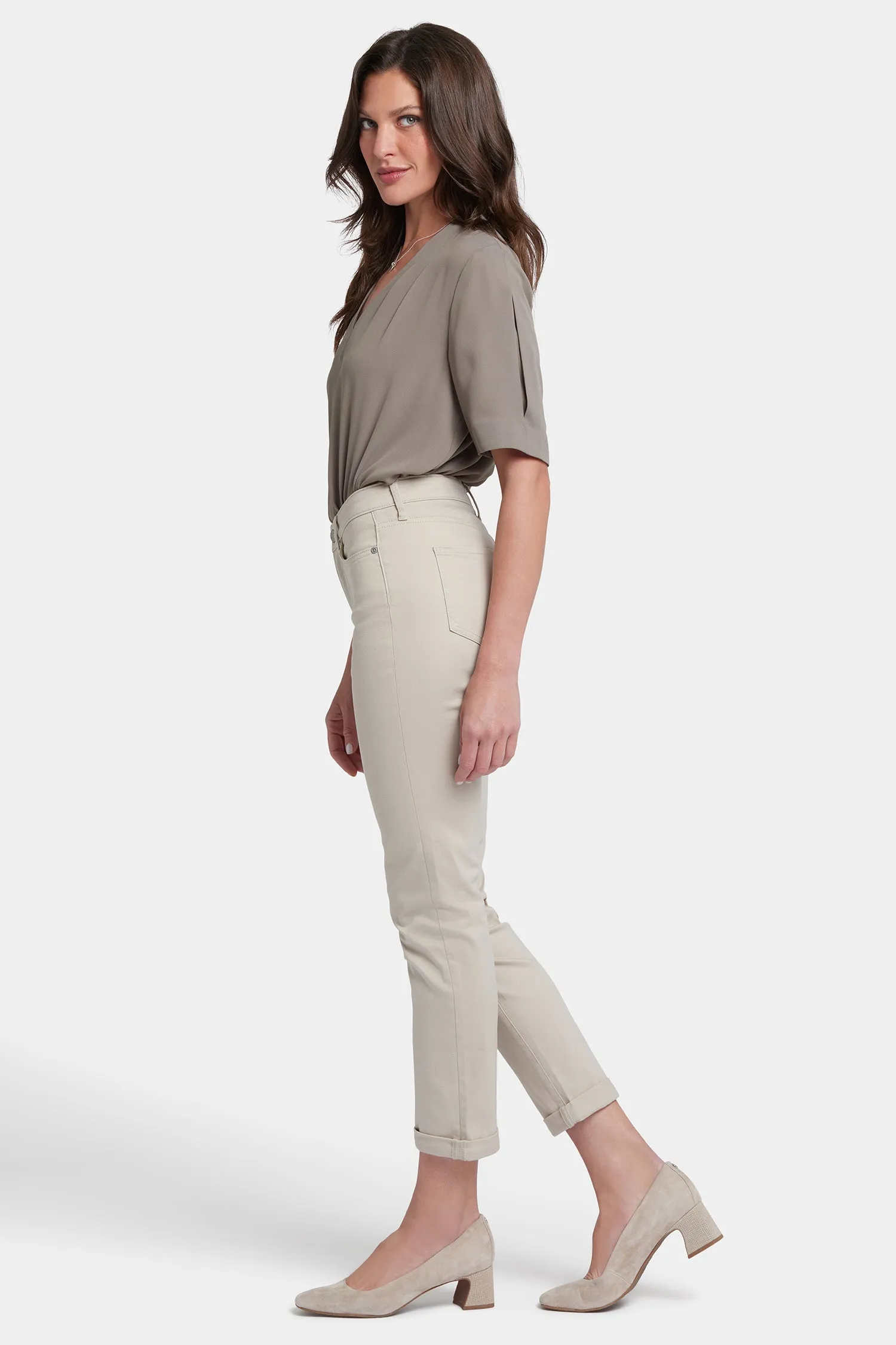 Sheri Slim Ankle Jeans - Feather sold by NYDJ product image thumbnail 5