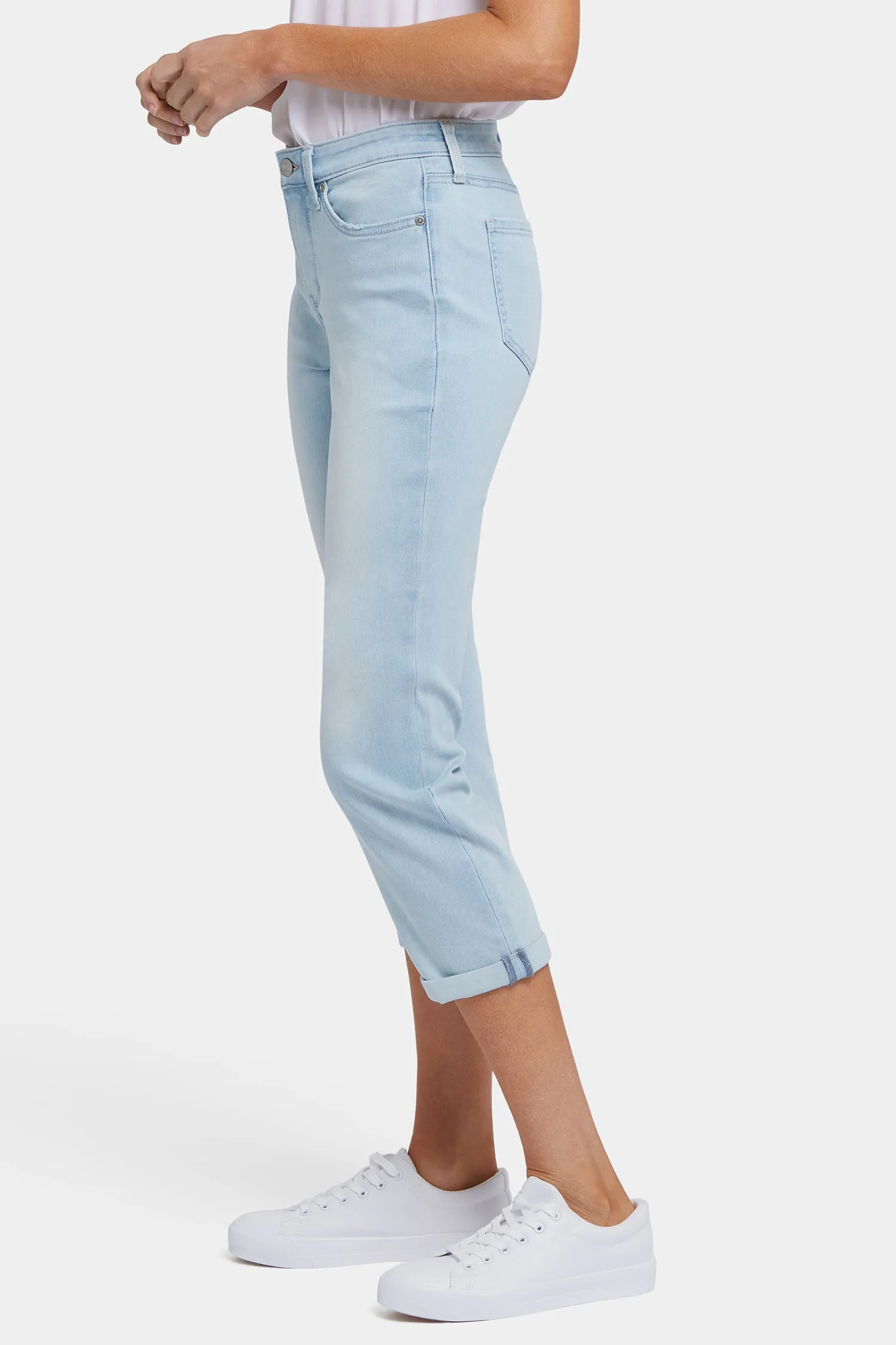 Chloe Skinny Capri Jeans - Clear Waters sold by NYDJ product image thumbnail 3