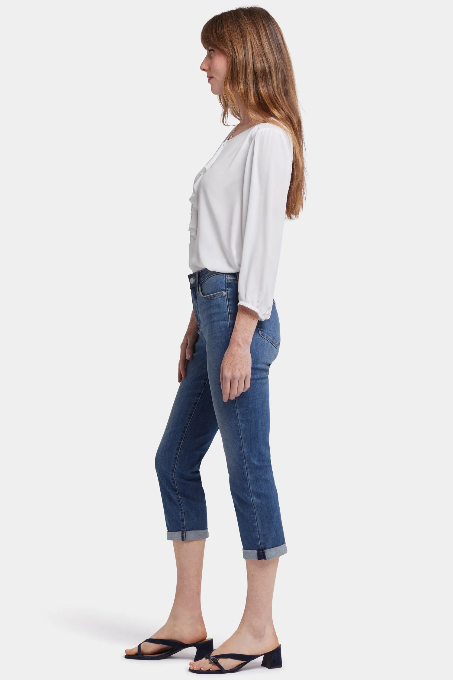 Chloe Skinny Capri Jeans - Costa Brava sold by NYDJ product image thumbnail 5