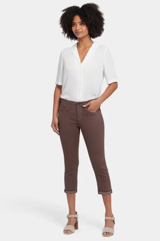 Chloe Capri Jeans - Coffee Bean sold by NYDJ