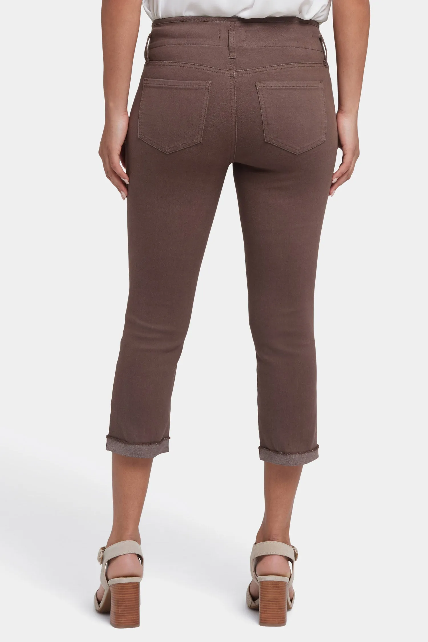 Chloe Capri Jeans - Coffee Bean sold by NYDJ product image thumbnail 2