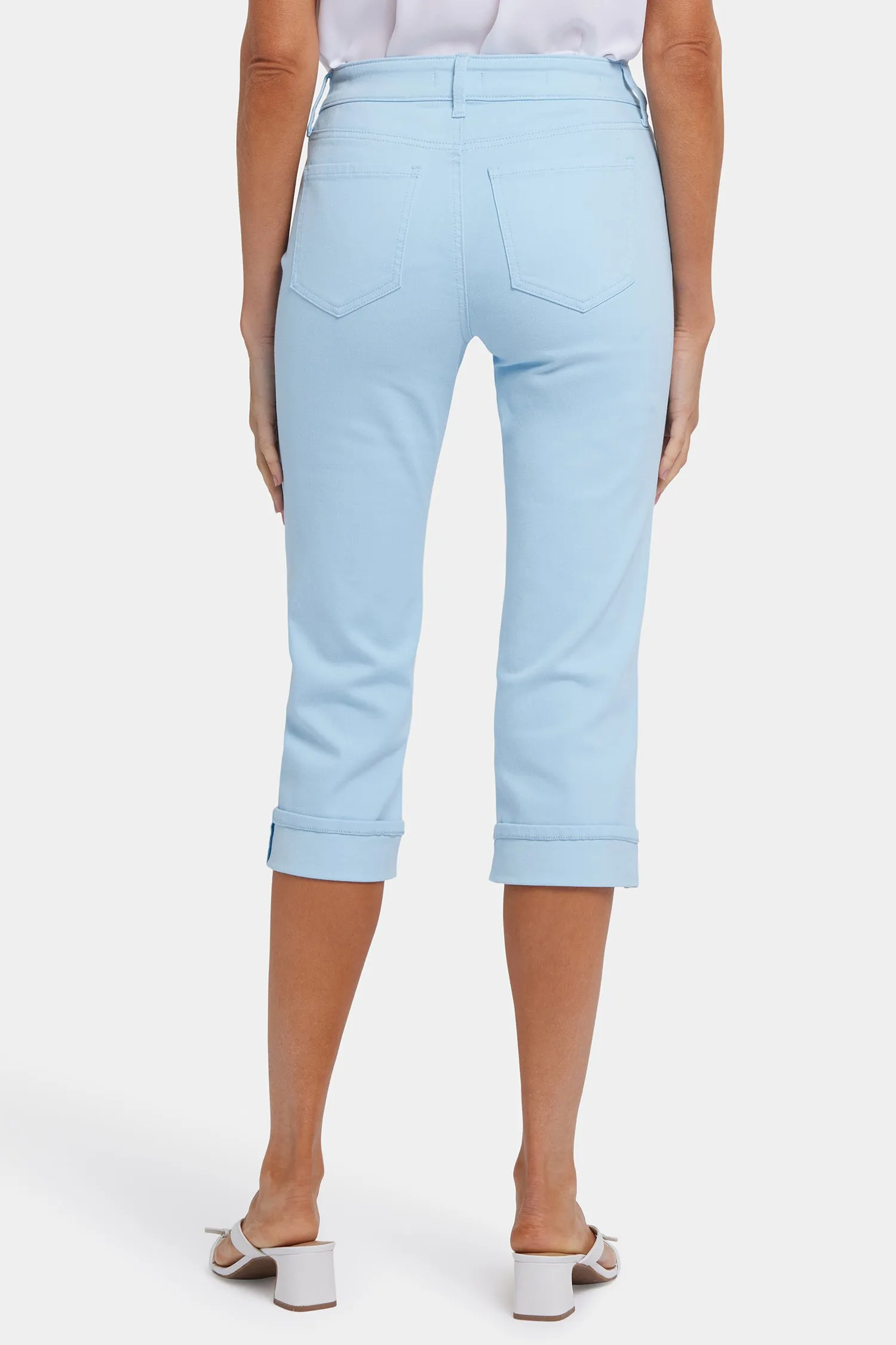 Marilyn Straight Crop Jeans - Aquatic sold by NYDJ product image thumbnail 2