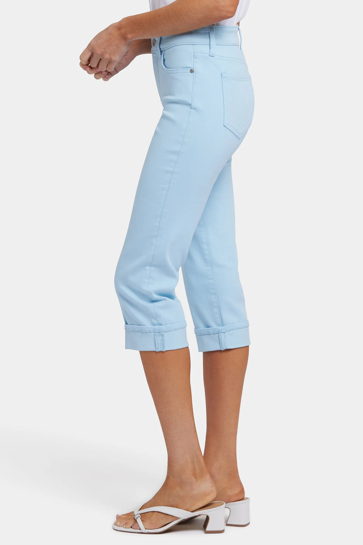 Marilyn Straight Crop Jeans - Aquatic sold by NYDJ product image thumbnail 3