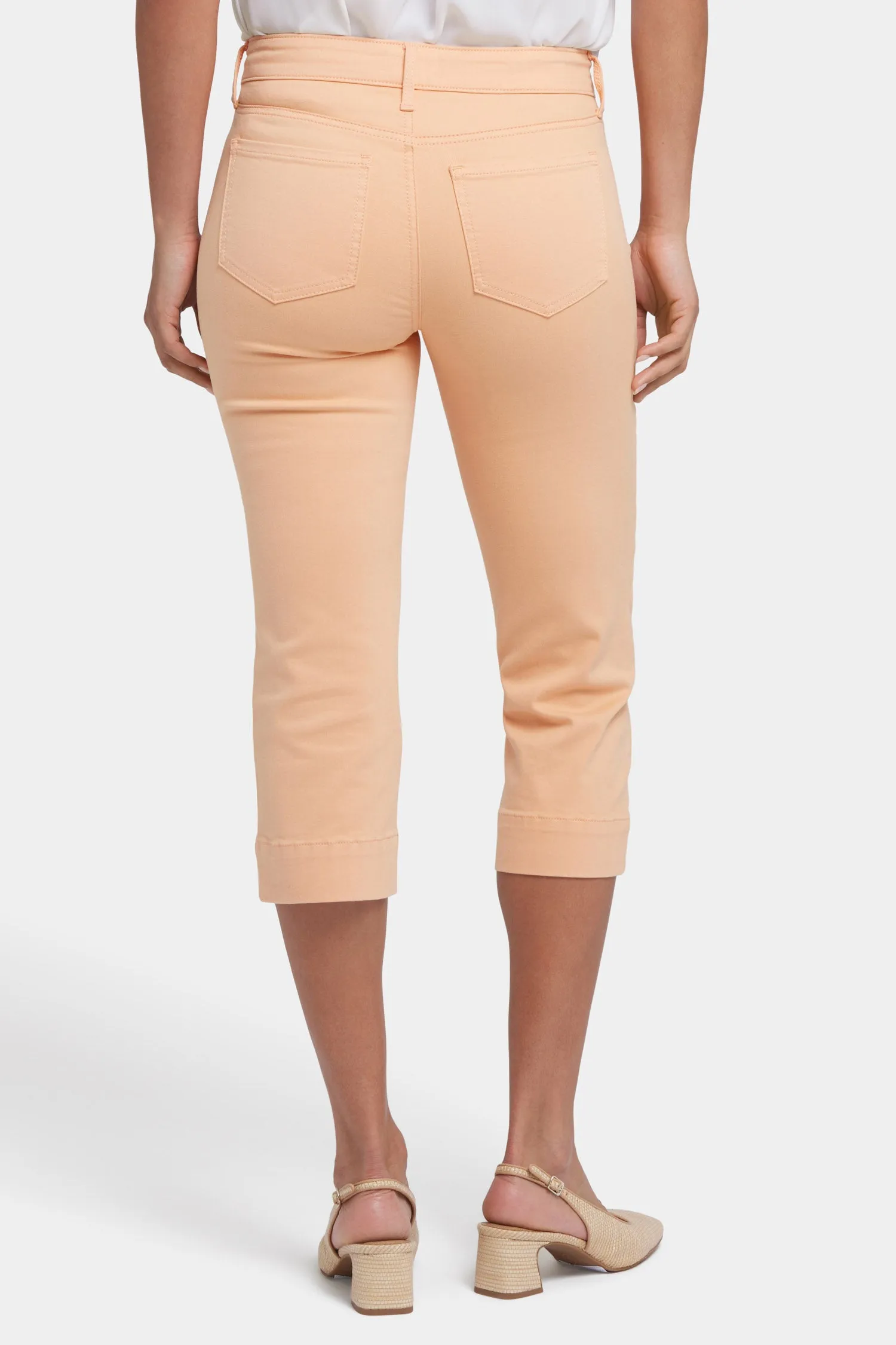 Marilyn Straight Crop Jeans - Apricot Nectar sold by NYDJ product image thumbnail 2