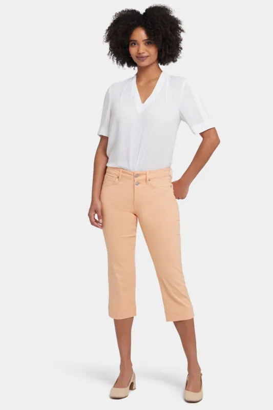 Marilyn Straight Crop Jeans - Apricot Nectar sold by NYDJ