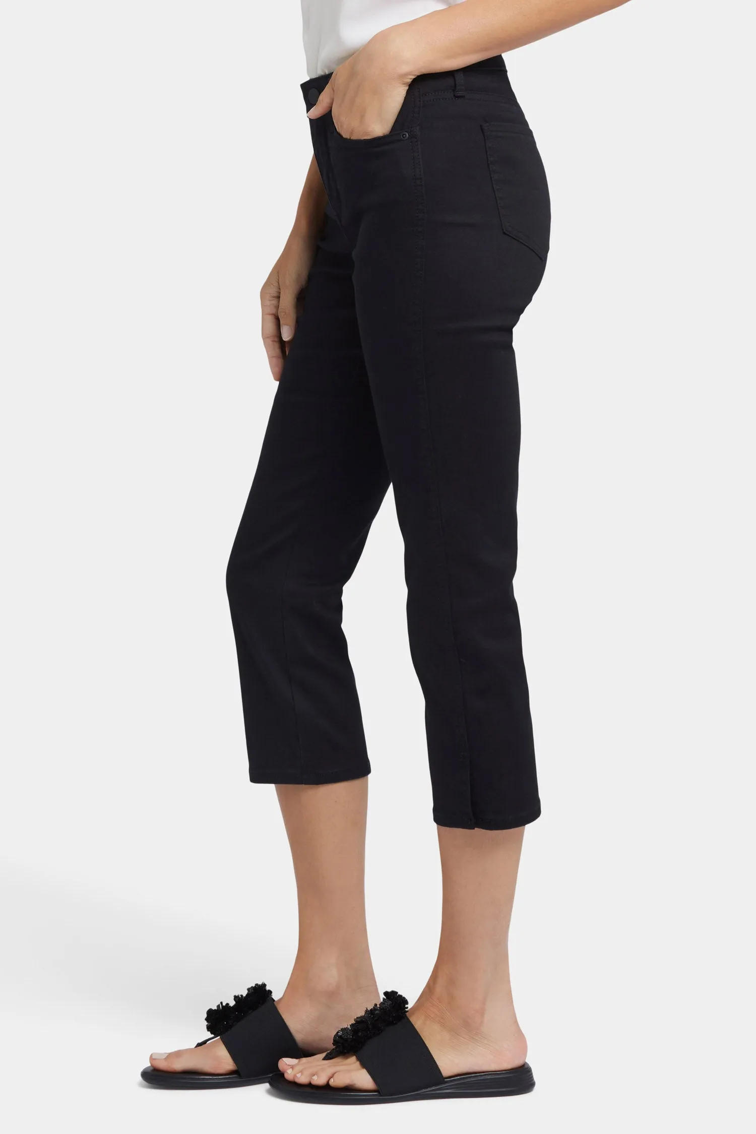 Chloe Capri Jeans - Black sold by NYDJ product image thumbnail 3