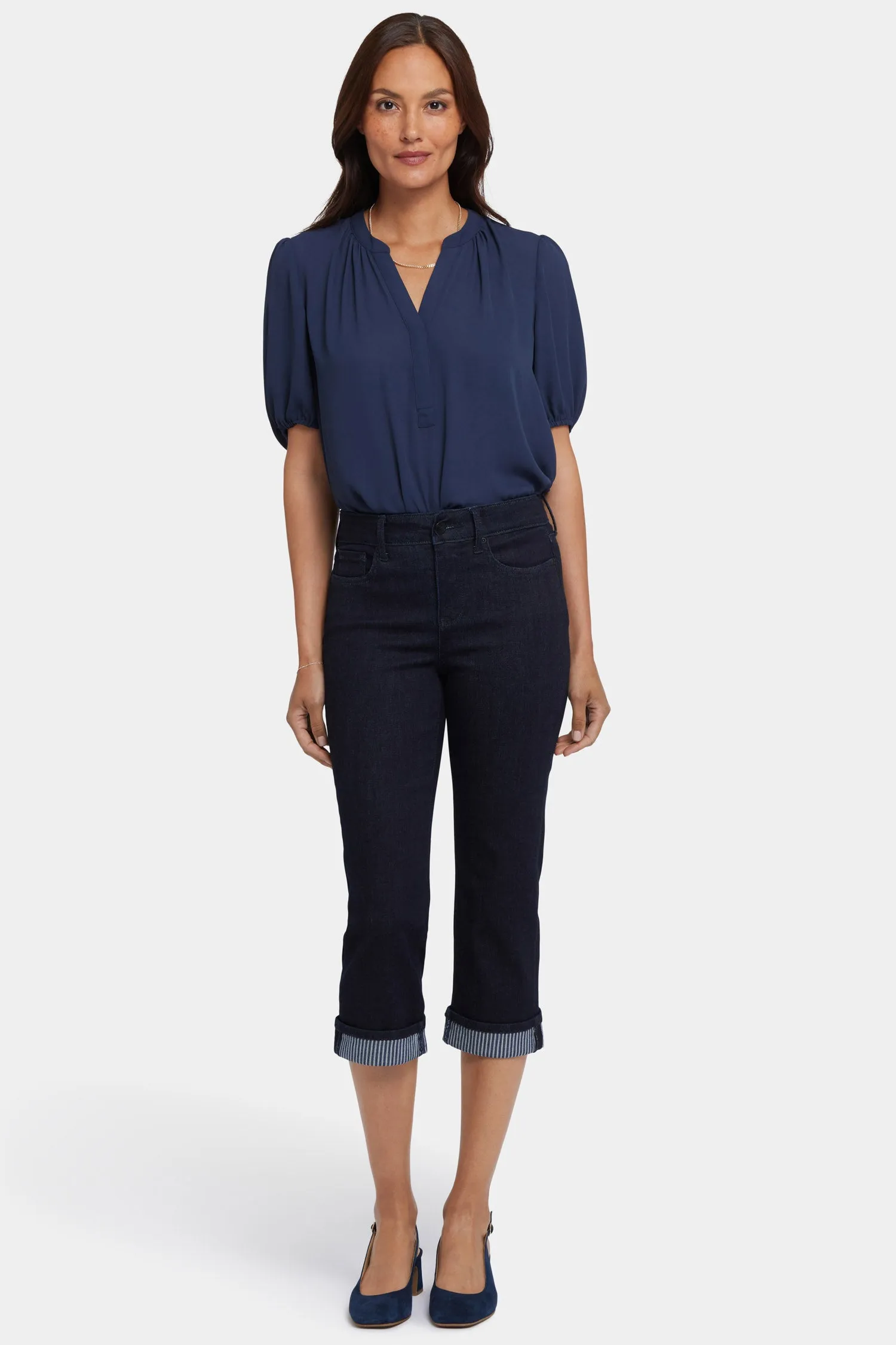 Marilyn Straight Crop Jeans - Rinse sold by NYDJ