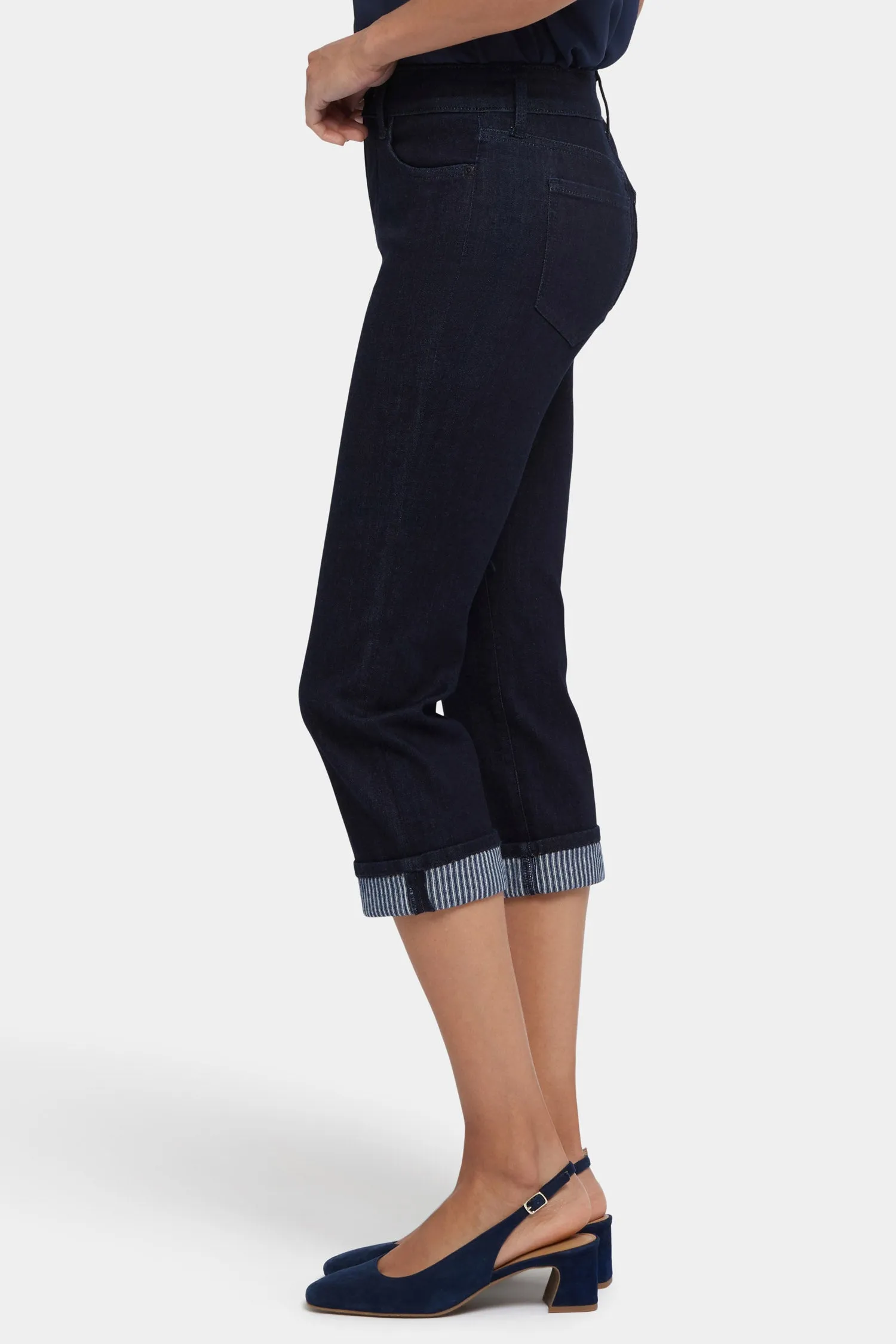 Marilyn Straight Crop Jeans - Rinse sold by NYDJ product image thumbnail 3