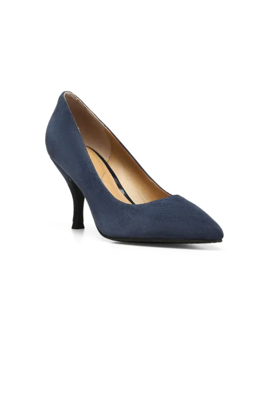 Evie Pumps - Navy made by NYDJ