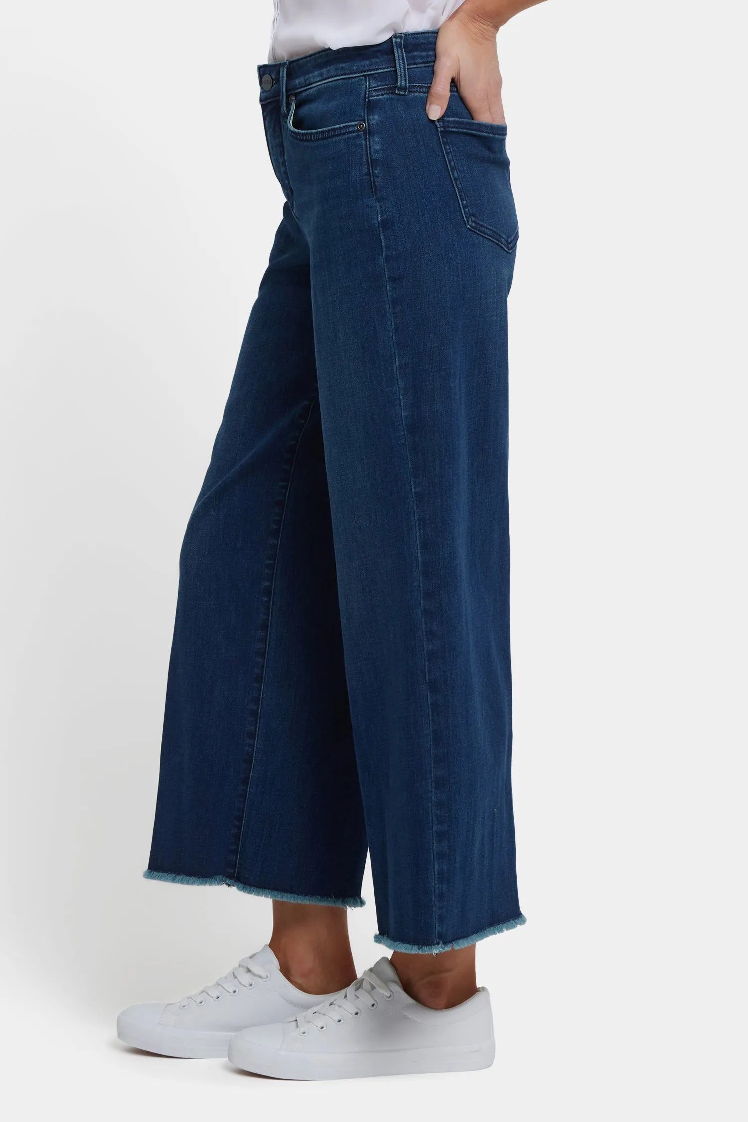 Teresa Wide Leg Ankle Jeans - Ibiza Blues sold by NYDJ product image thumbnail 3