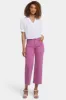 Teresa Wide Leg Ankle Jeans - Red Violet sold by NYDJ