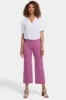 Teresa Wide Leg Ankle Jeans - Red Violet sold by NYDJ