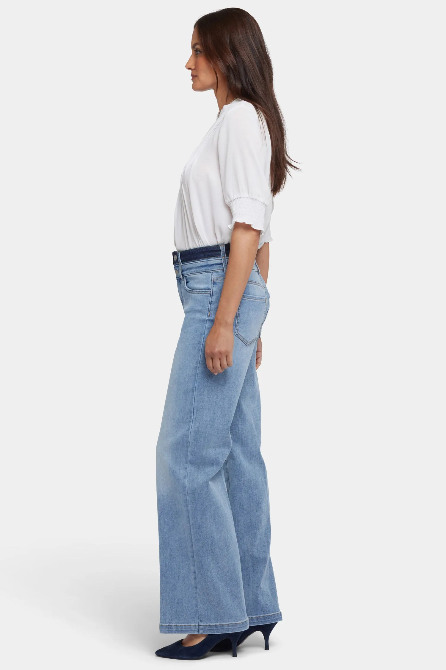 Teresa Wide Leg Jeans - Santiago Sea sold by NYDJ product image thumbnail 5