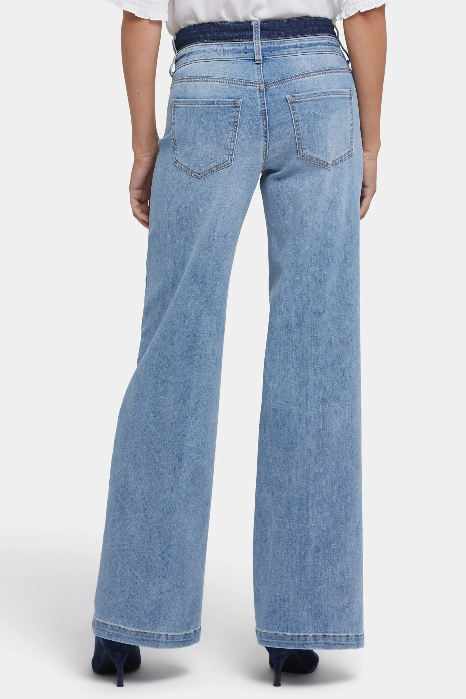 Teresa Wide Leg Jeans - Santiago Sea sold by NYDJ product image thumbnail 2