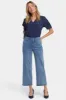 Teresa Wide Leg Ankle Jeans - Minorca Isle sold by NYDJ