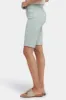 Briella 10 Inch Denim Shorts In Petite - Tomatillo sold by NYDJ