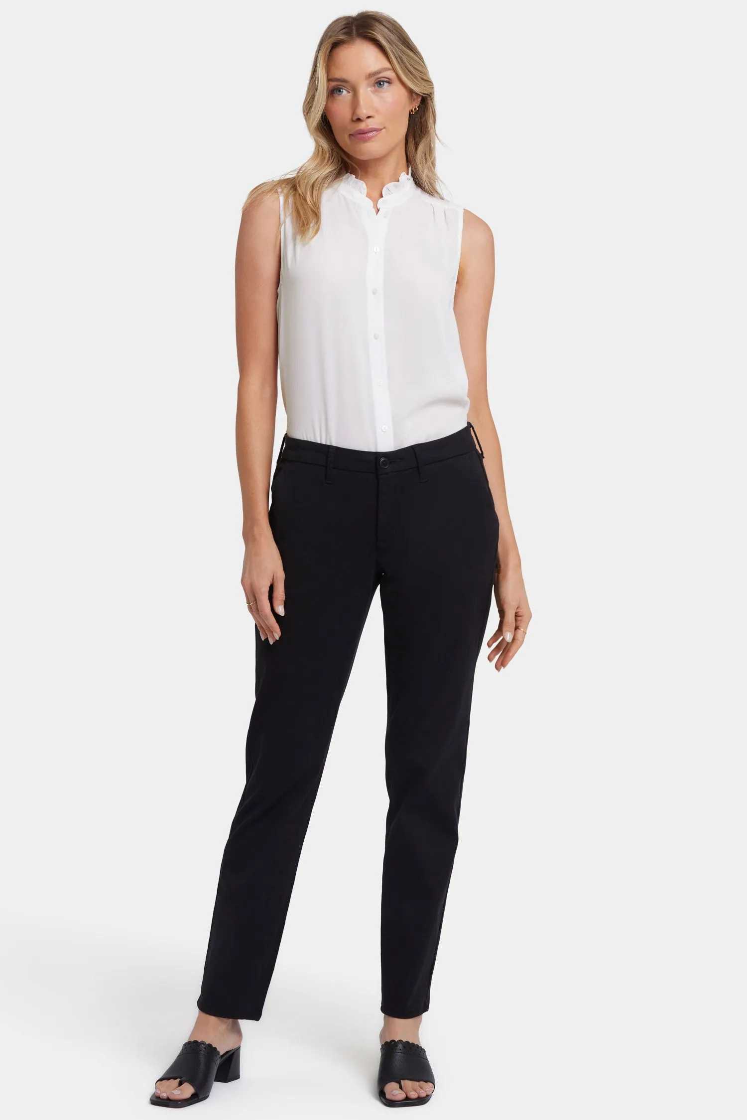 Sheri Slim Trouser Pants - Black sold by NYDJ product image thumbnail 4