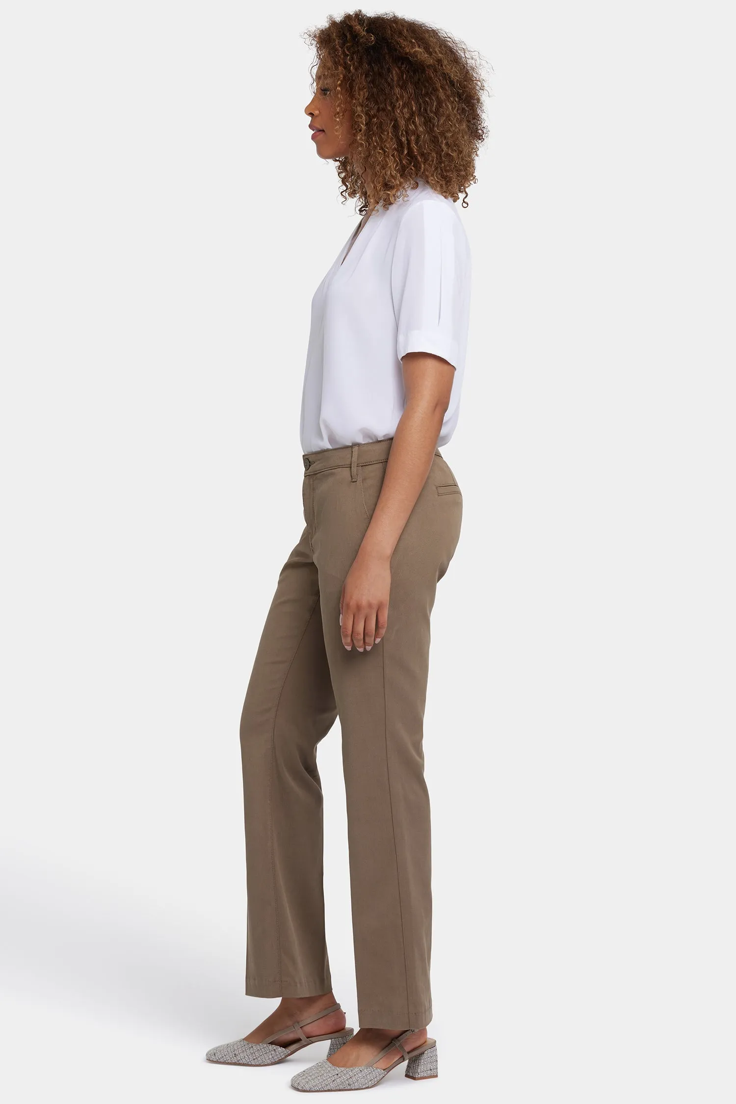 Barbara Bootcut Trouser Pants - Incense sold by NYDJ product image thumbnail 5