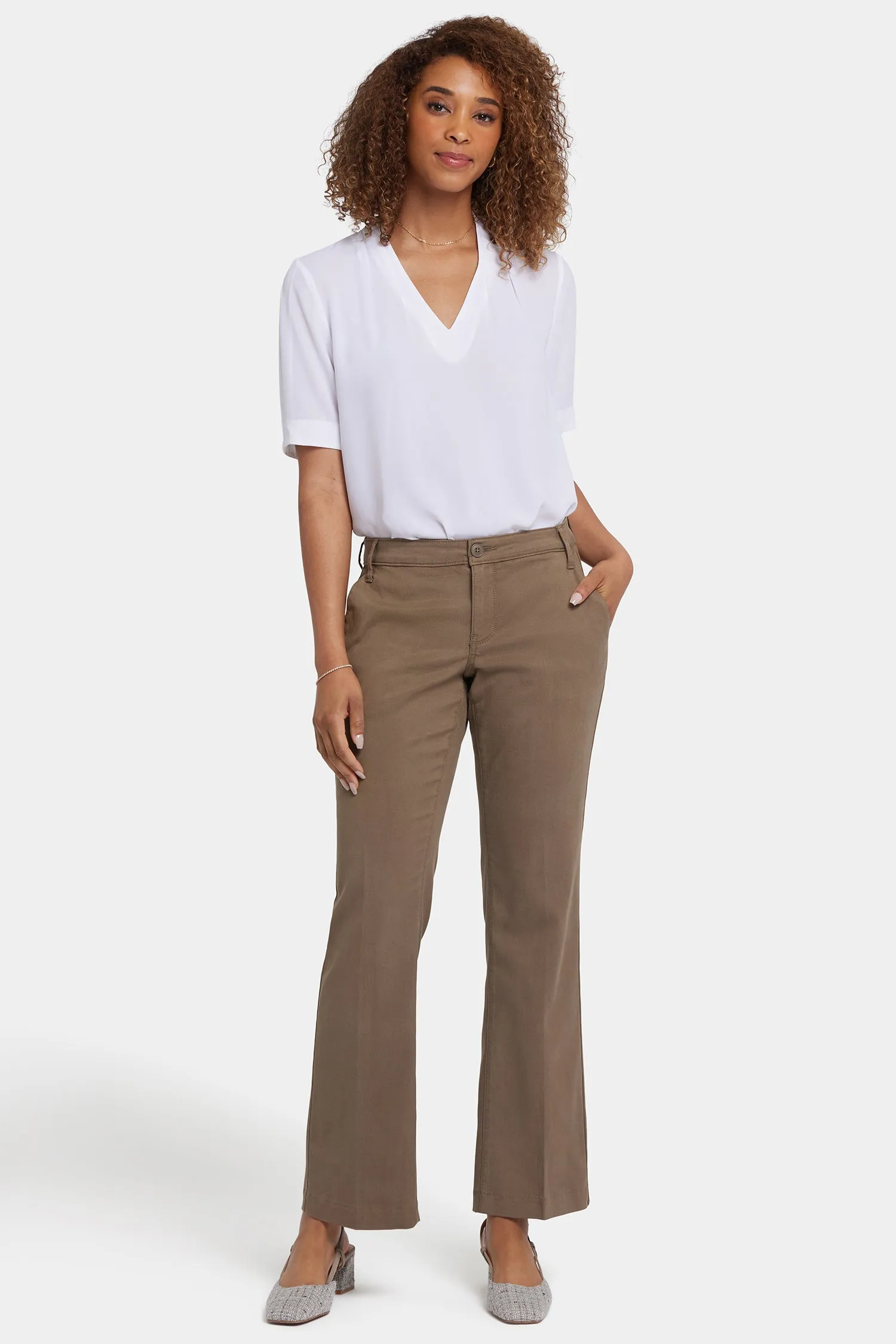 Barbara Bootcut Trouser Pants - Incense sold by NYDJ