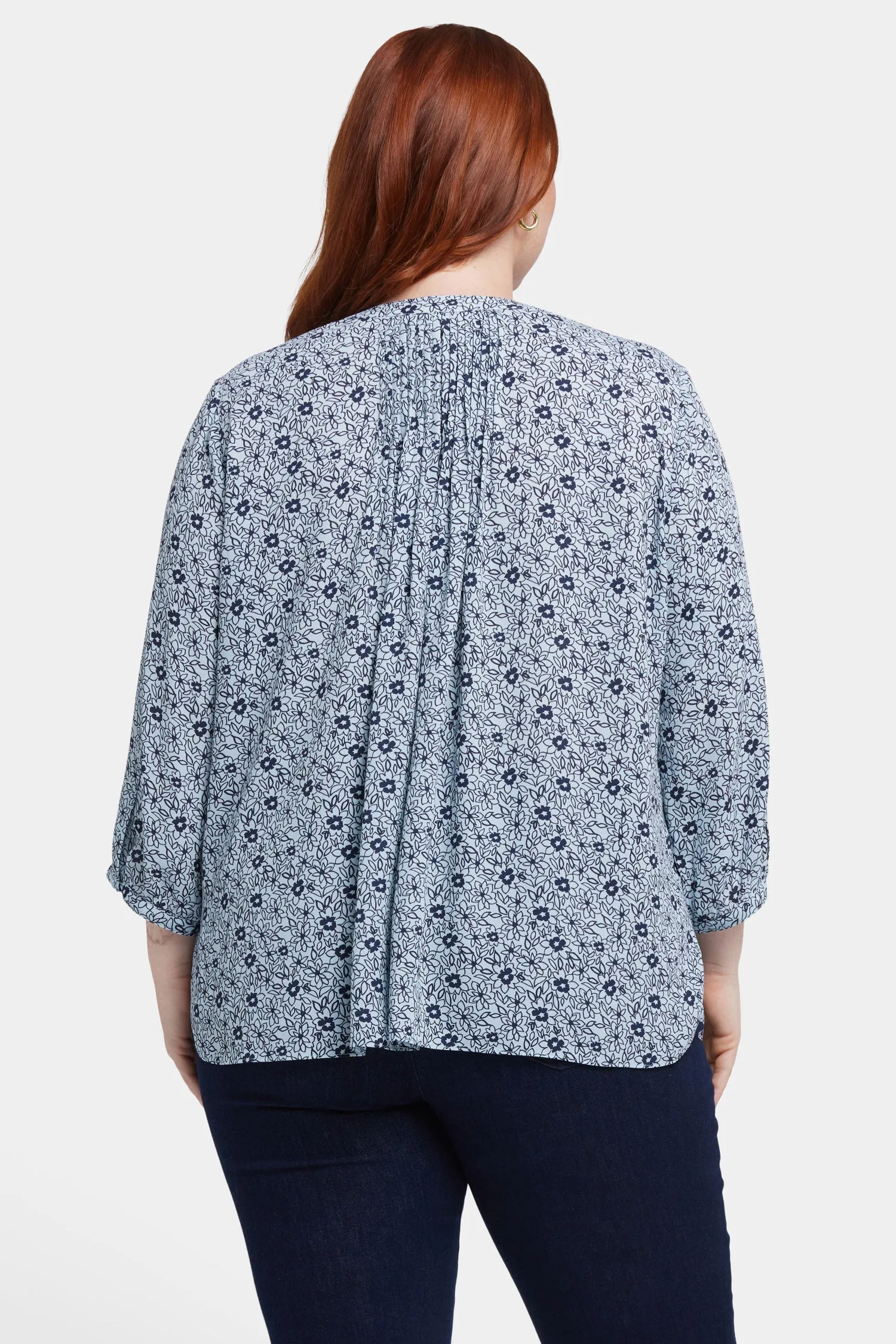 Pintuck Blouse In Plus Size - Cora Creek sold by NYDJ product image thumbnail 2