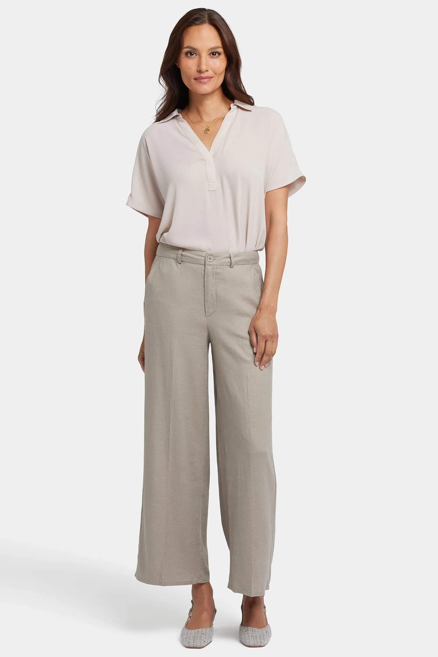 Morgan Trouser Pants - Saddlewood sold by NYDJ