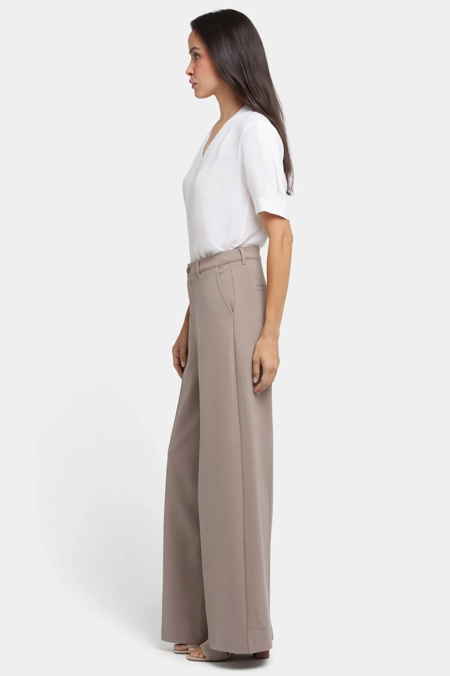 Whitney Trouser Pants - Saddlewood sold by NYDJ product image thumbnail 5