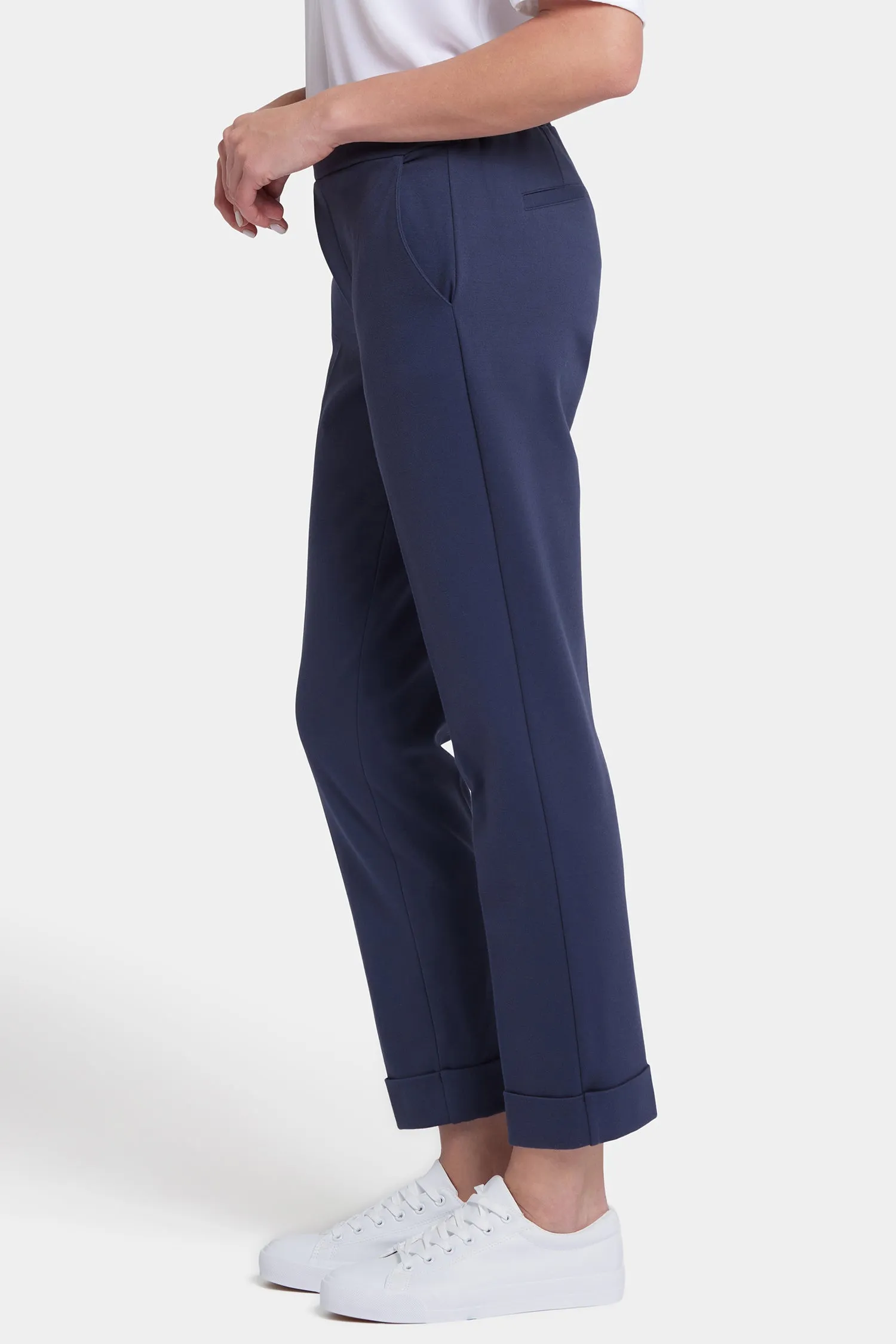 Cassidy Ankle Pull-On Trouser Pants - Oxford Navy sold by NYDJ product image thumbnail 3