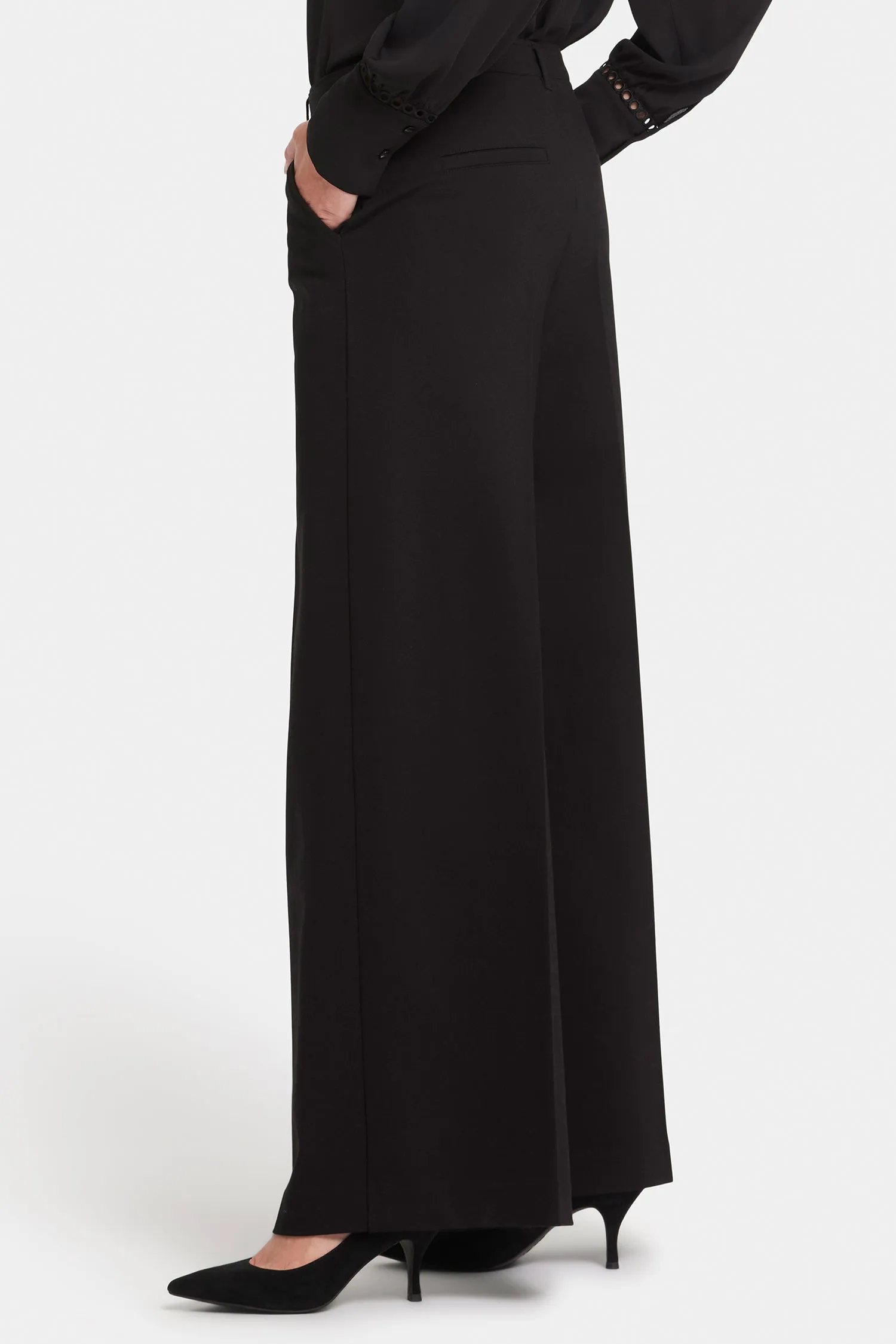 Whitney Trouser Pants In Petite - Black sold by NYDJ product image thumbnail 3